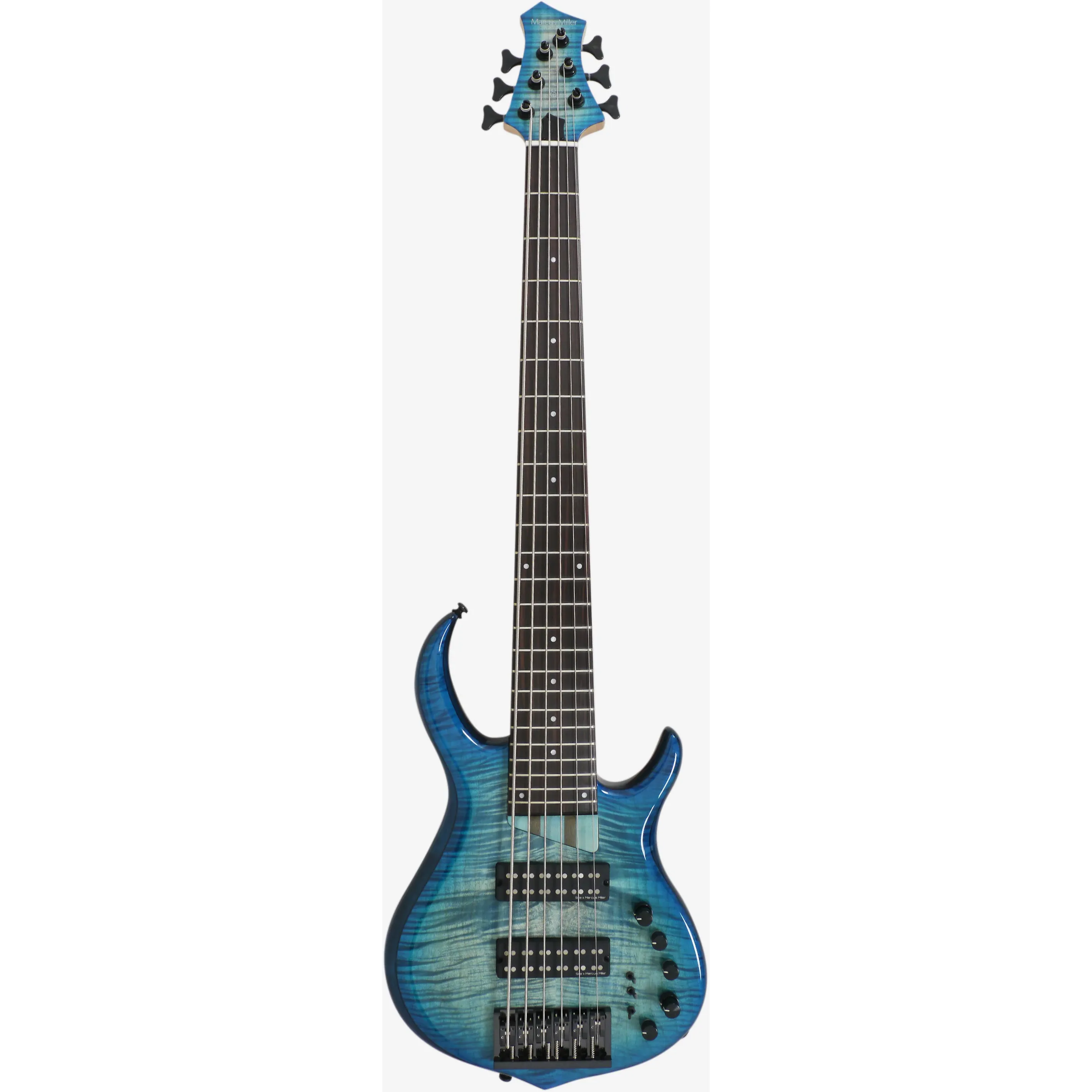 Sire Marcus Miller M7 2nd Generation 6-String Transparent Blue front view