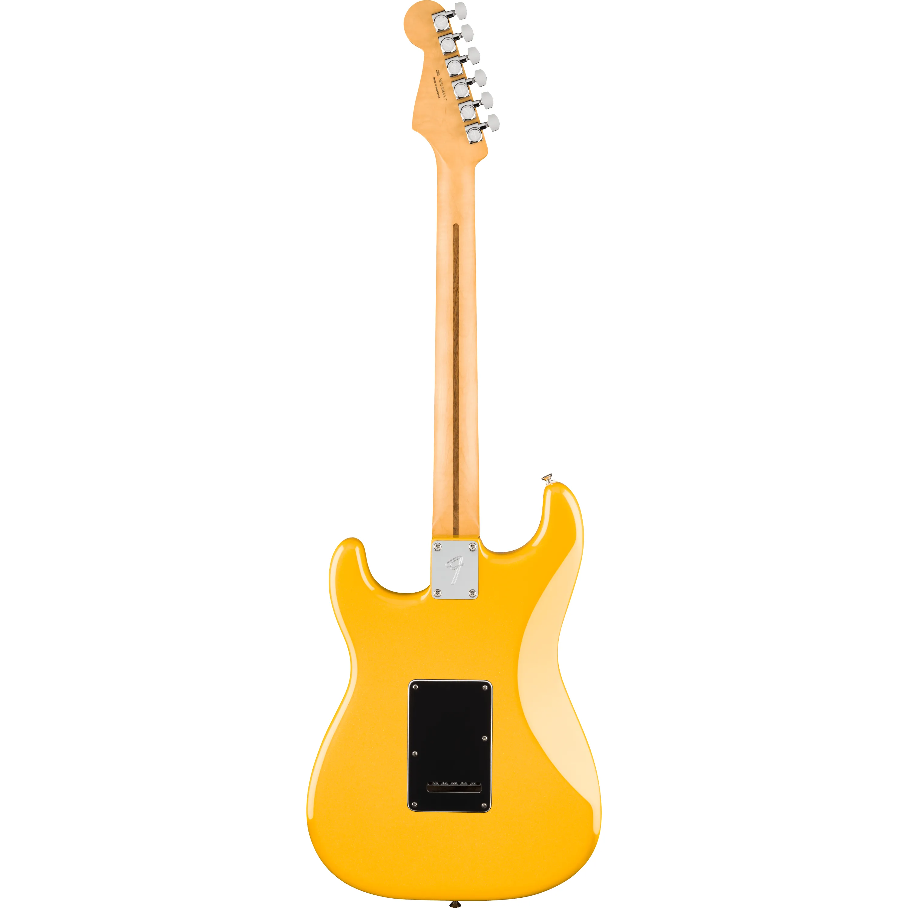 Alternate view of Player II Modified Stratocaster MN Sunshine Yellow