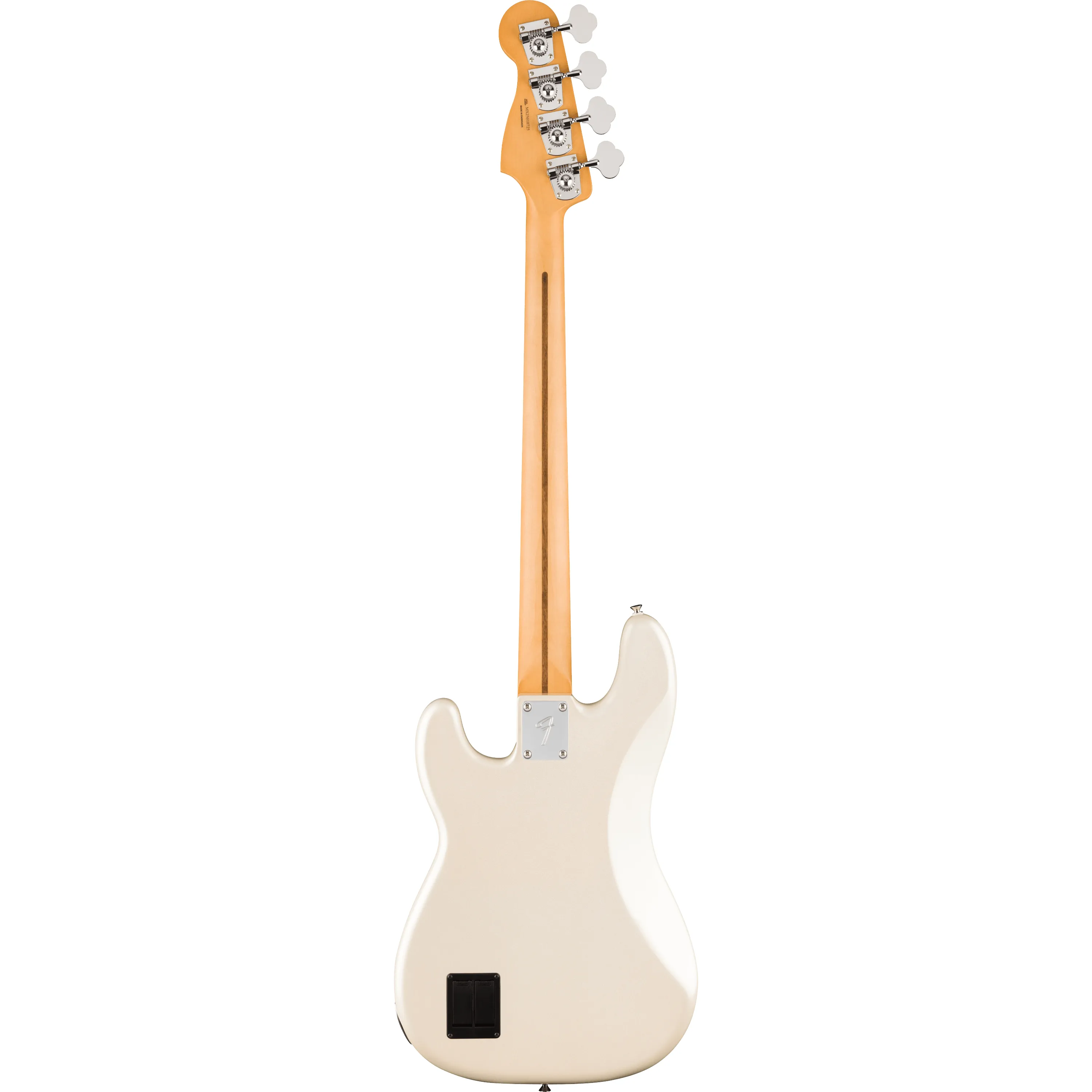 Fender Player II modified Active Precision Bass RW Olympic Pearl back view