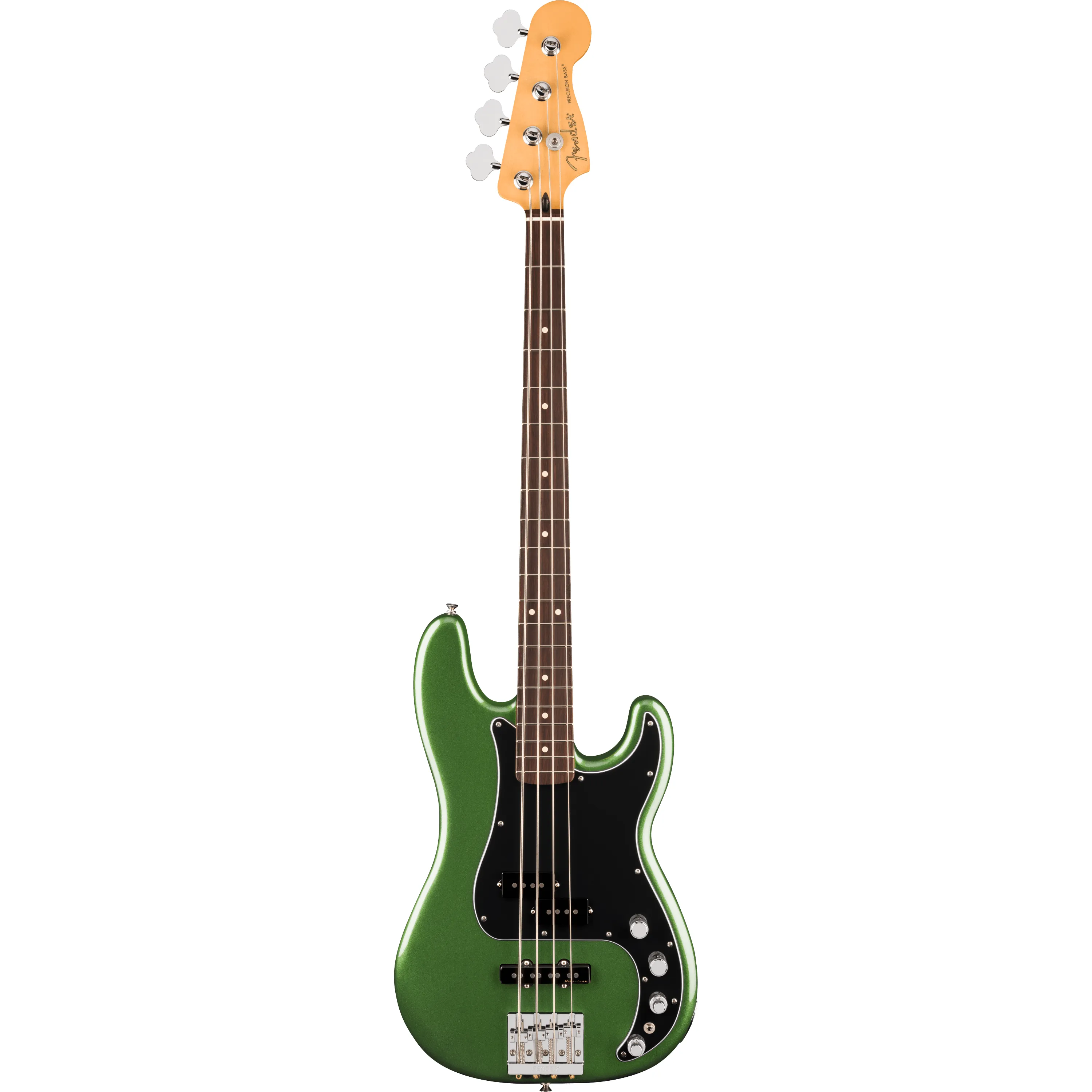 Fender Player II modified Active Precision Bass RW Harvest Green Metallic front view