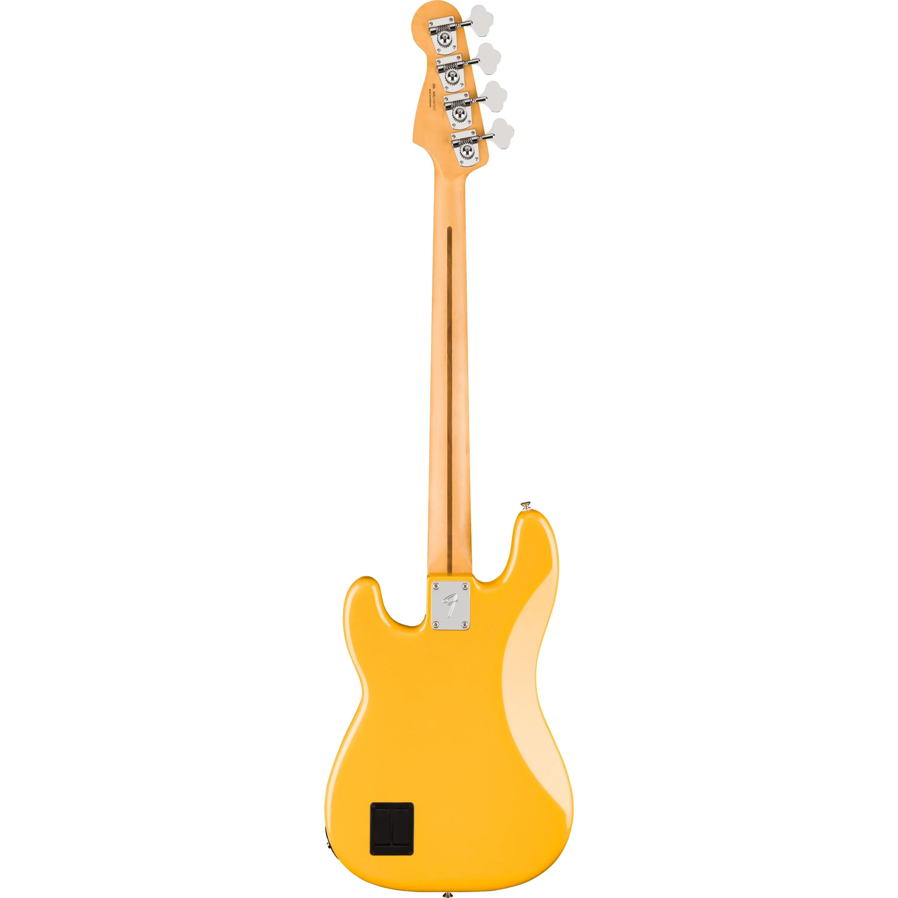 Fender Player II modified Active Precision Bass MN Sunshine Yellow back view