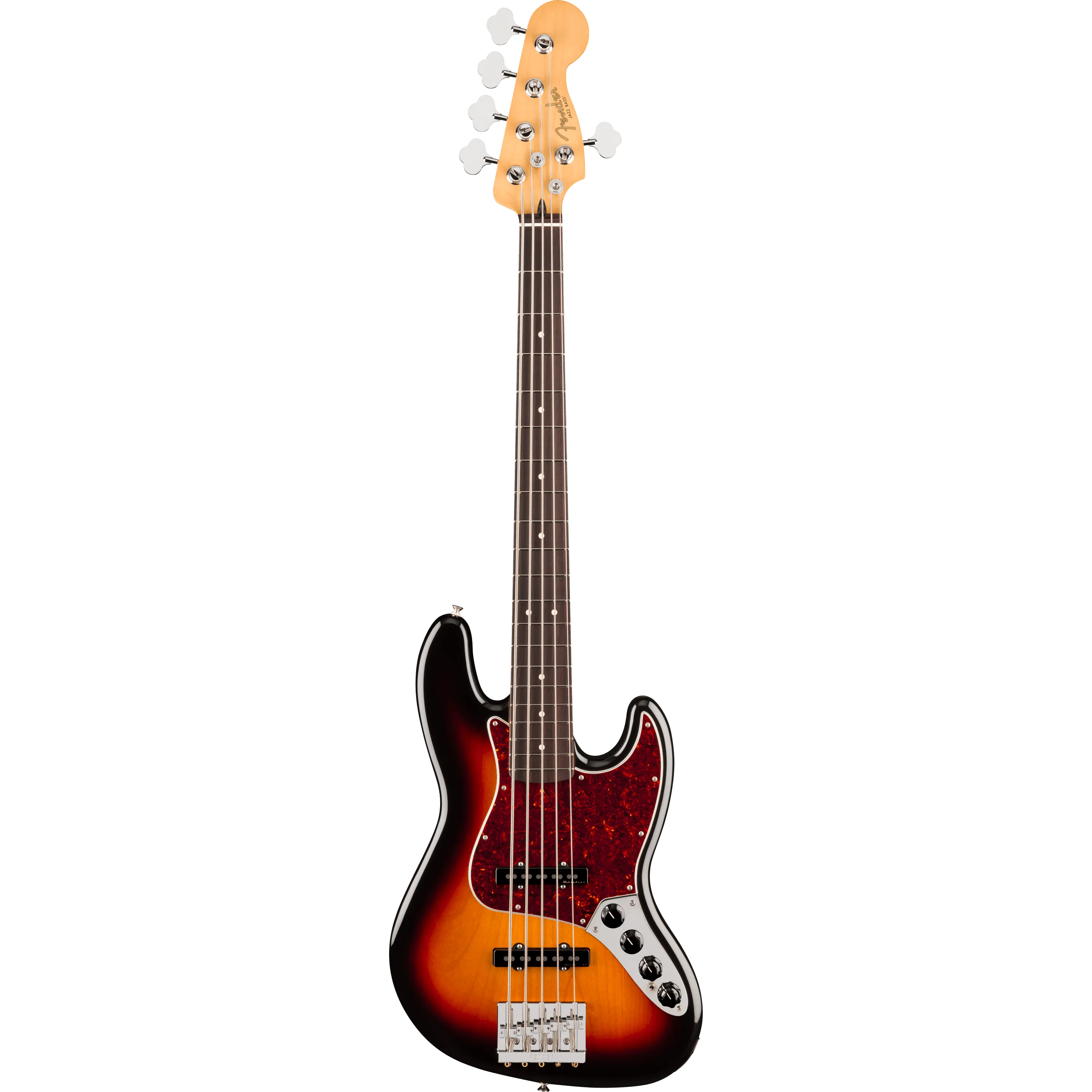 Fender Player II modified Active Jazz Bass V RW 3-Color Sunburst front view