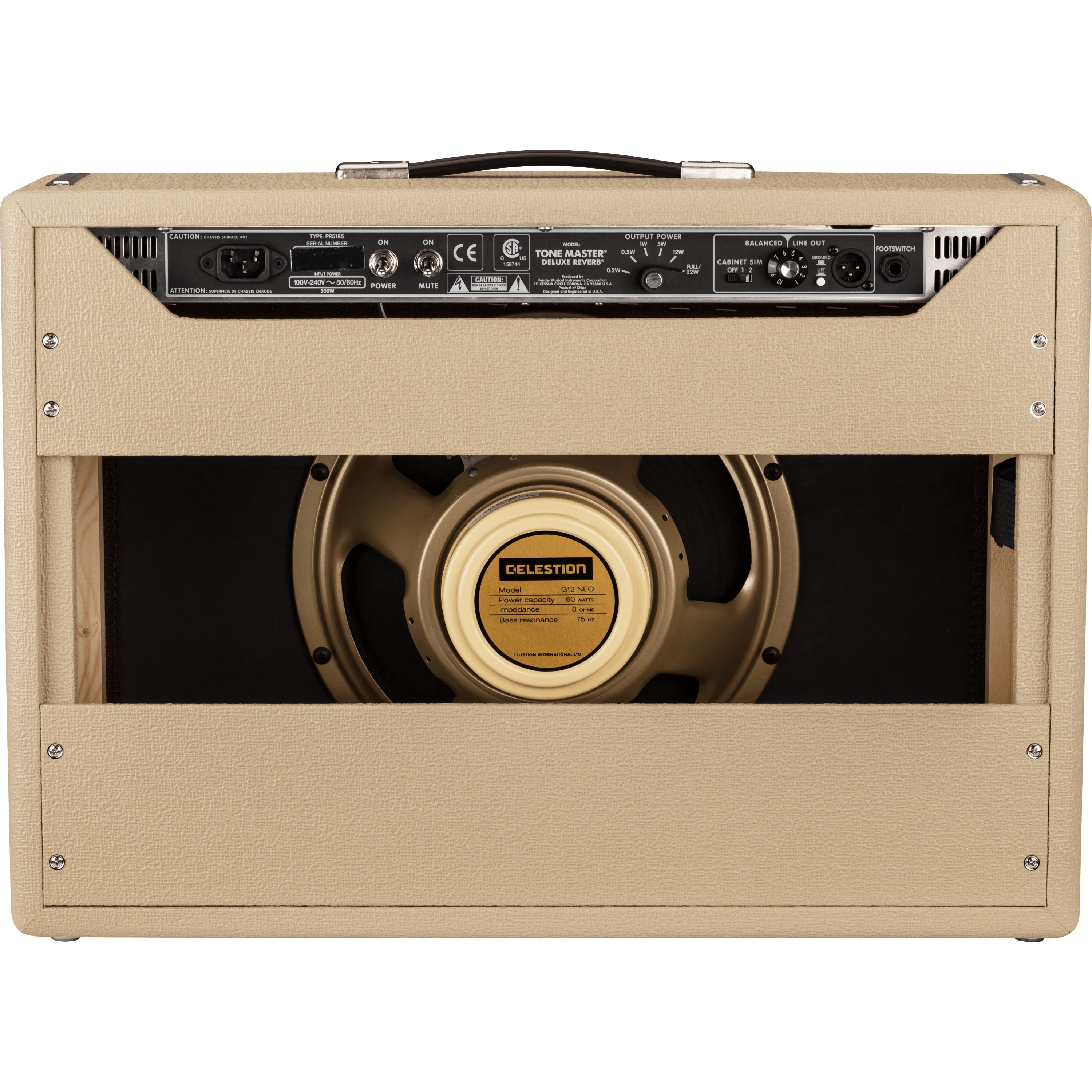 Alternate view of Tone Master Deluxe Reverb Blonde