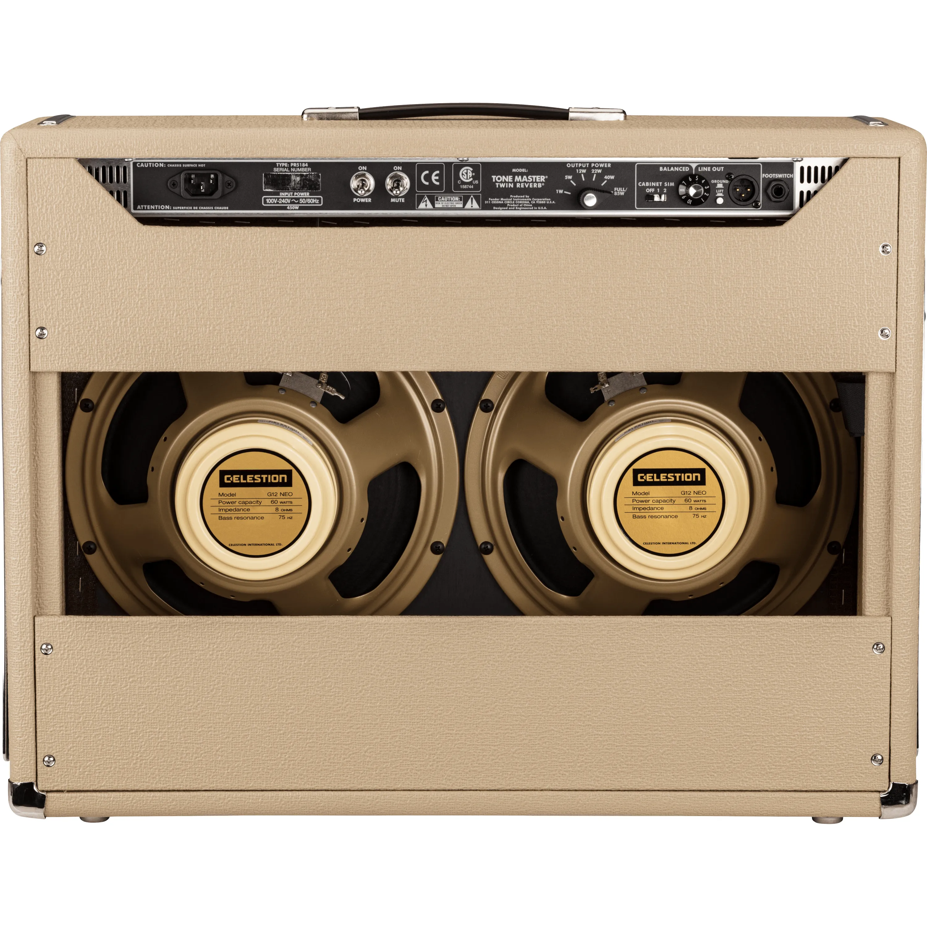 Alternate view of Tone Master Twin Reverb Blonde