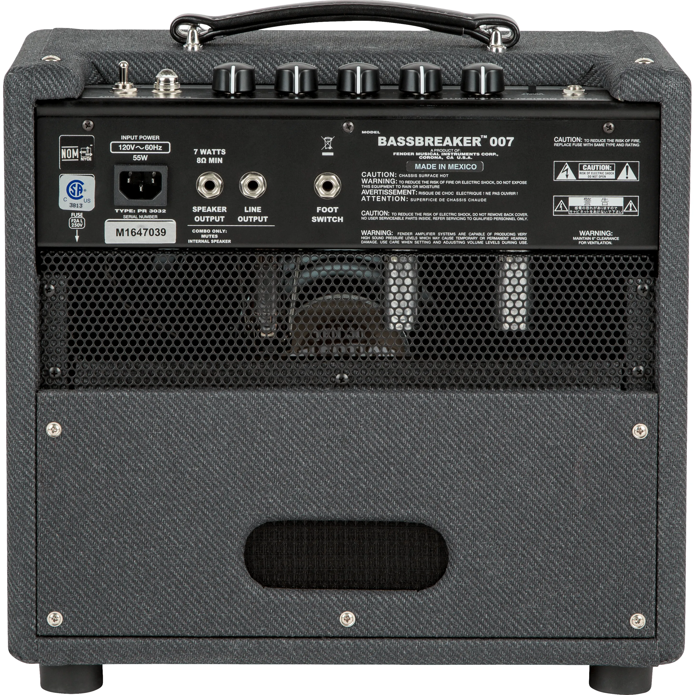 Alternate view of Bassbreaker 007 Combo