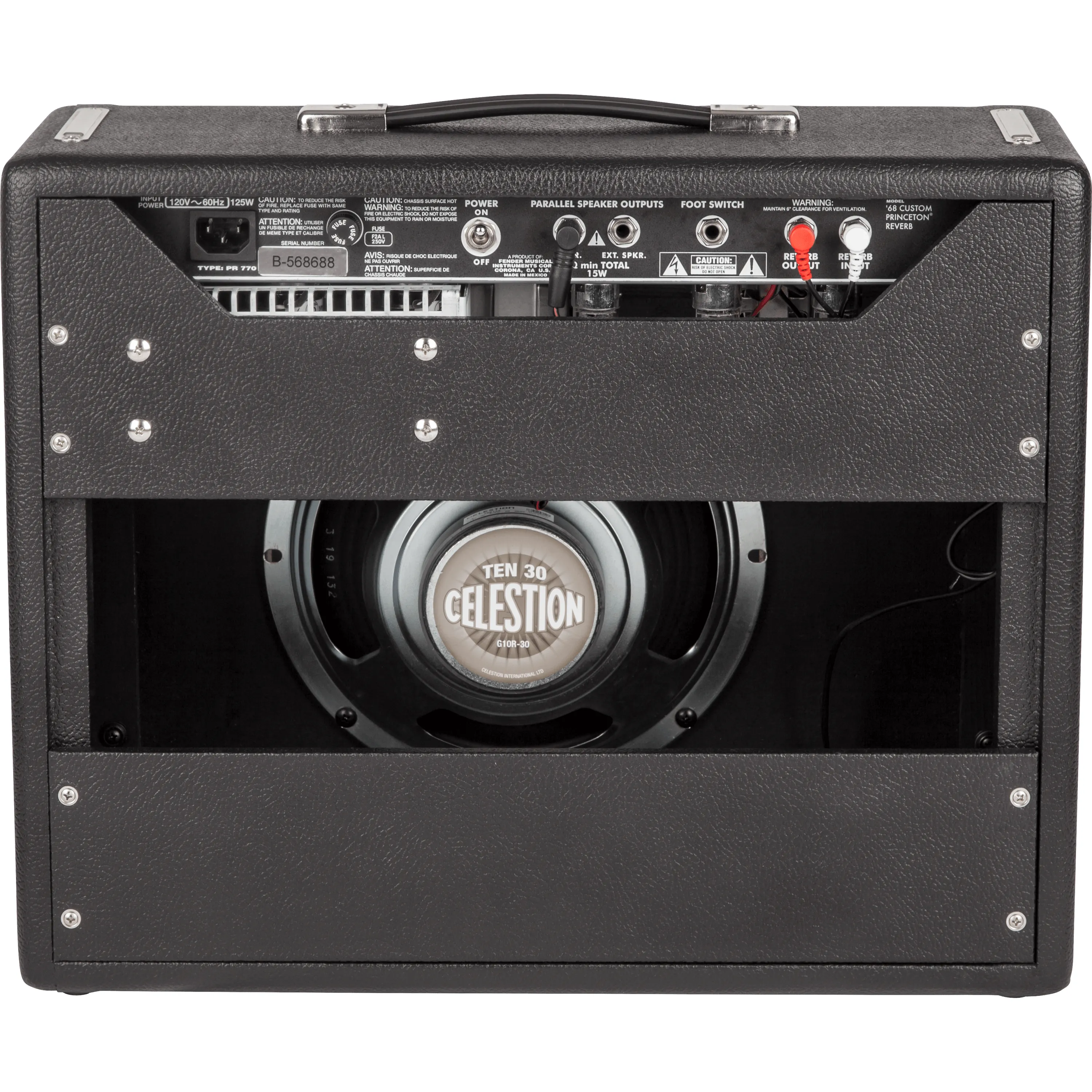 Alternate view of 68 Custom Princeton Reverb