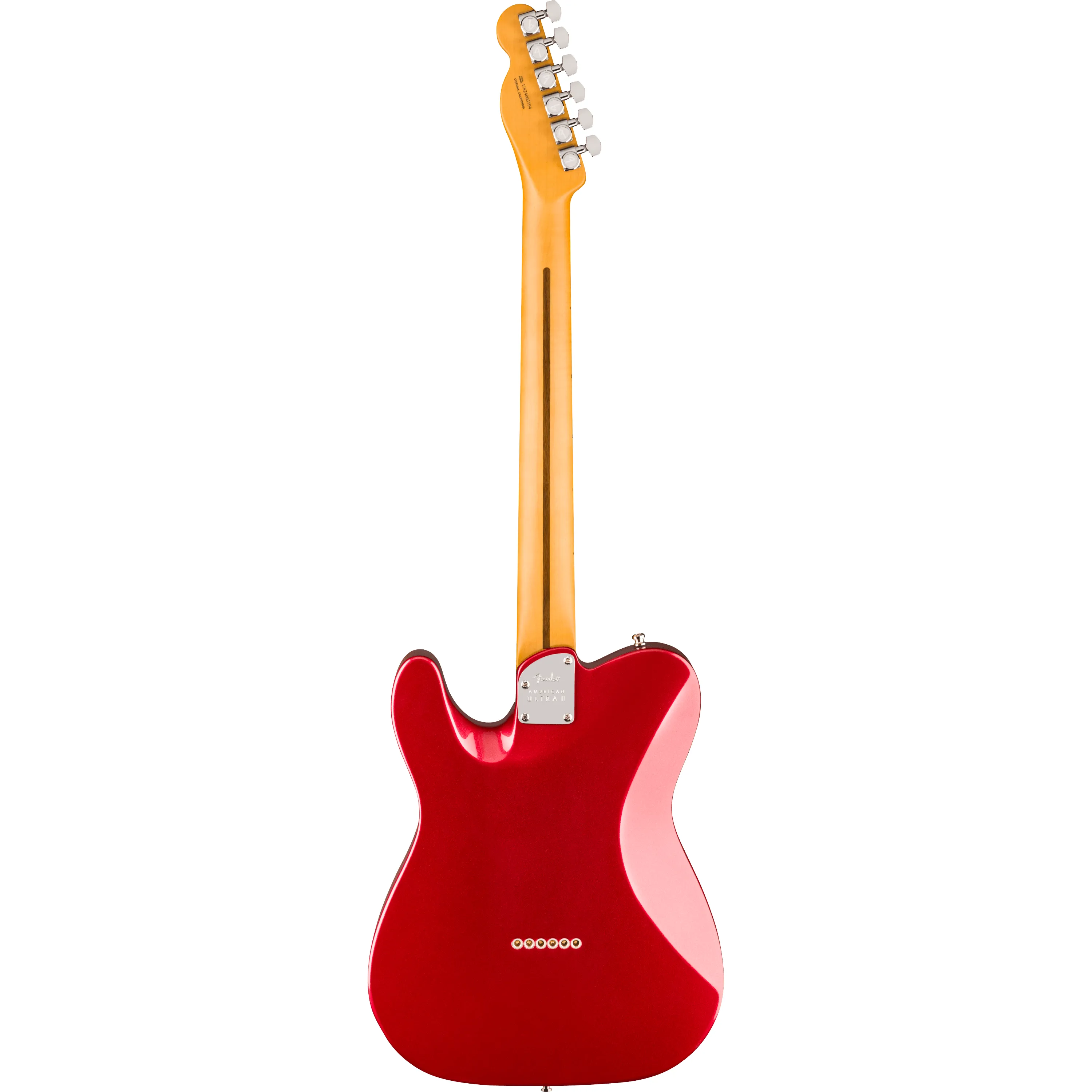 Alternate view of American Ultra II Telecaster MN Sinister Red