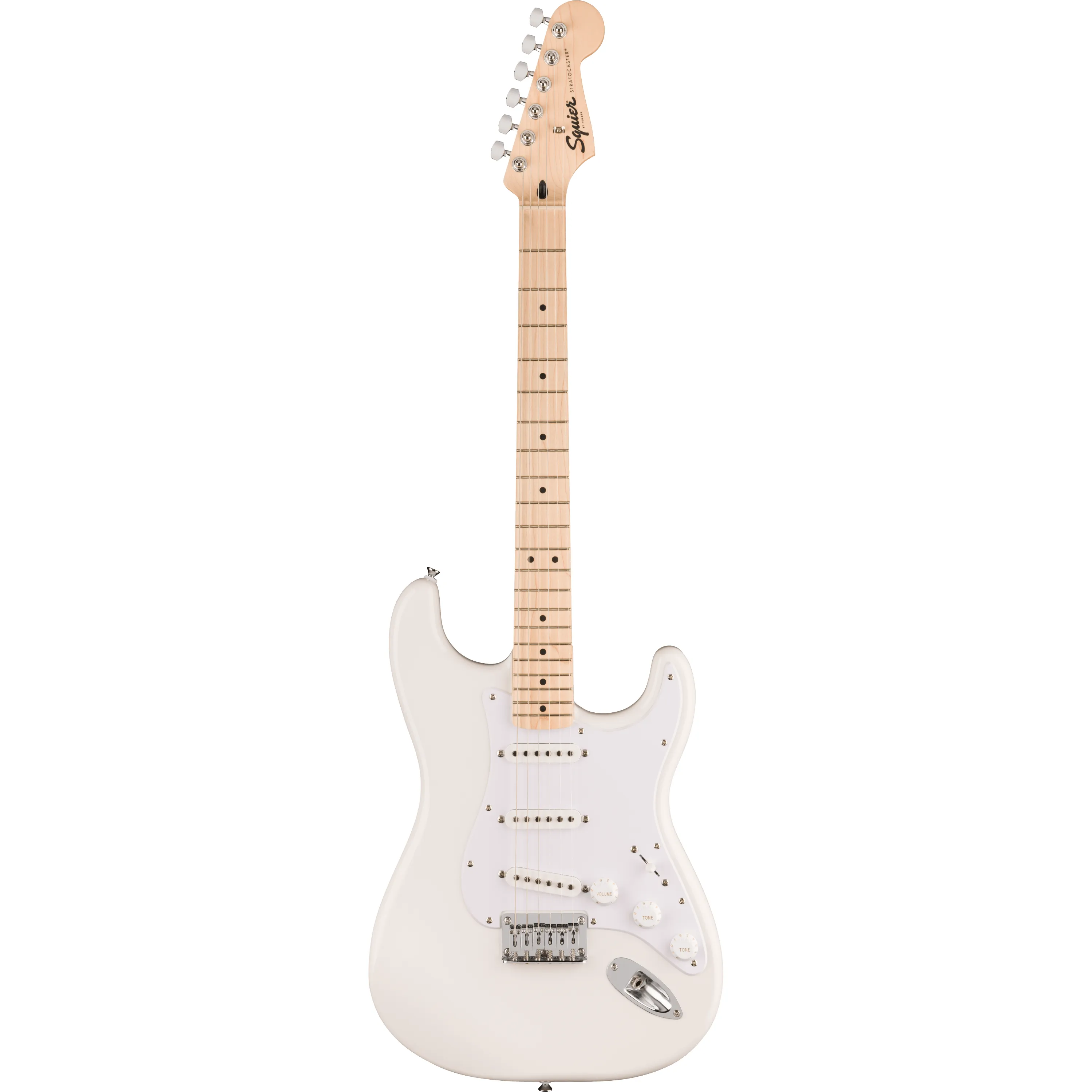 Sonic Stratocaster HT MN Arctic White by Squier