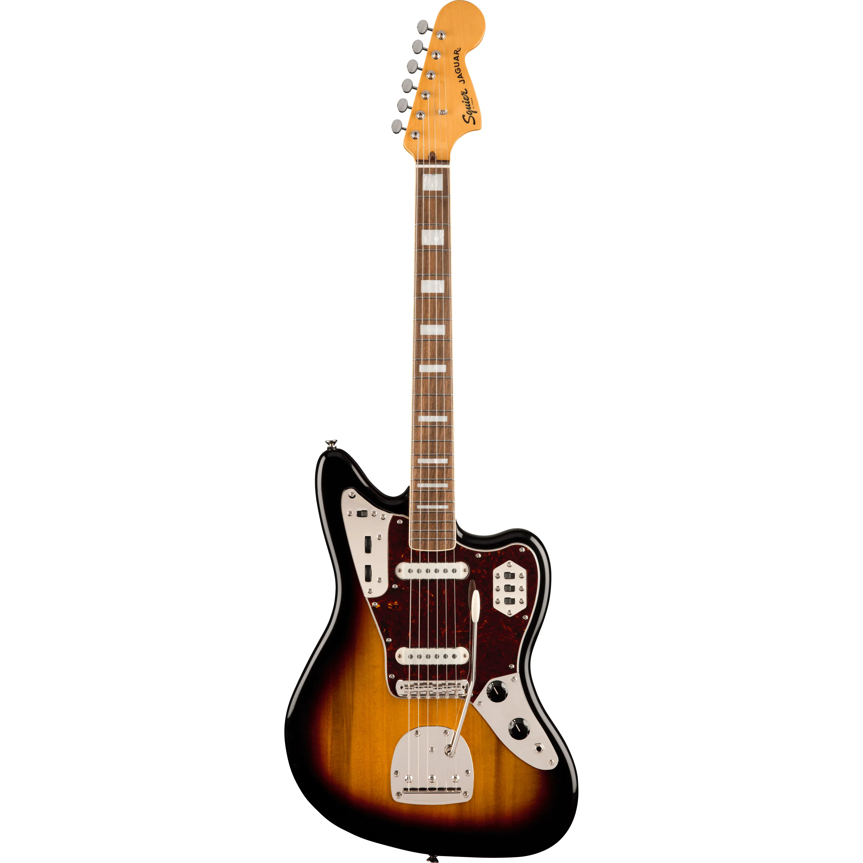 Classic Vibe 70s Jaguar IL 3-Color Sunburst by Squier