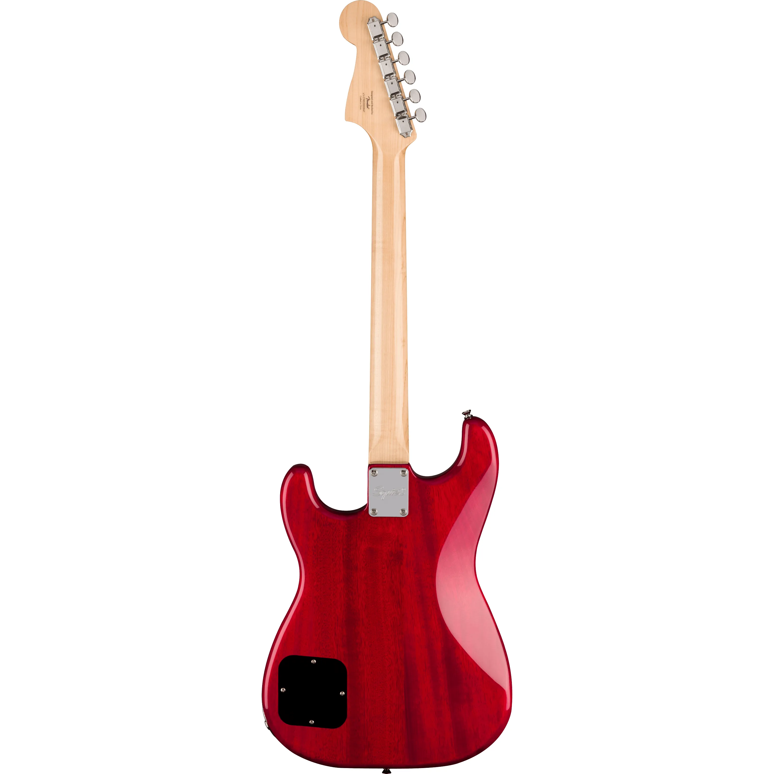 Alternate view of Paranormal Strat-O-Sonic IL Crimson Red Transparent