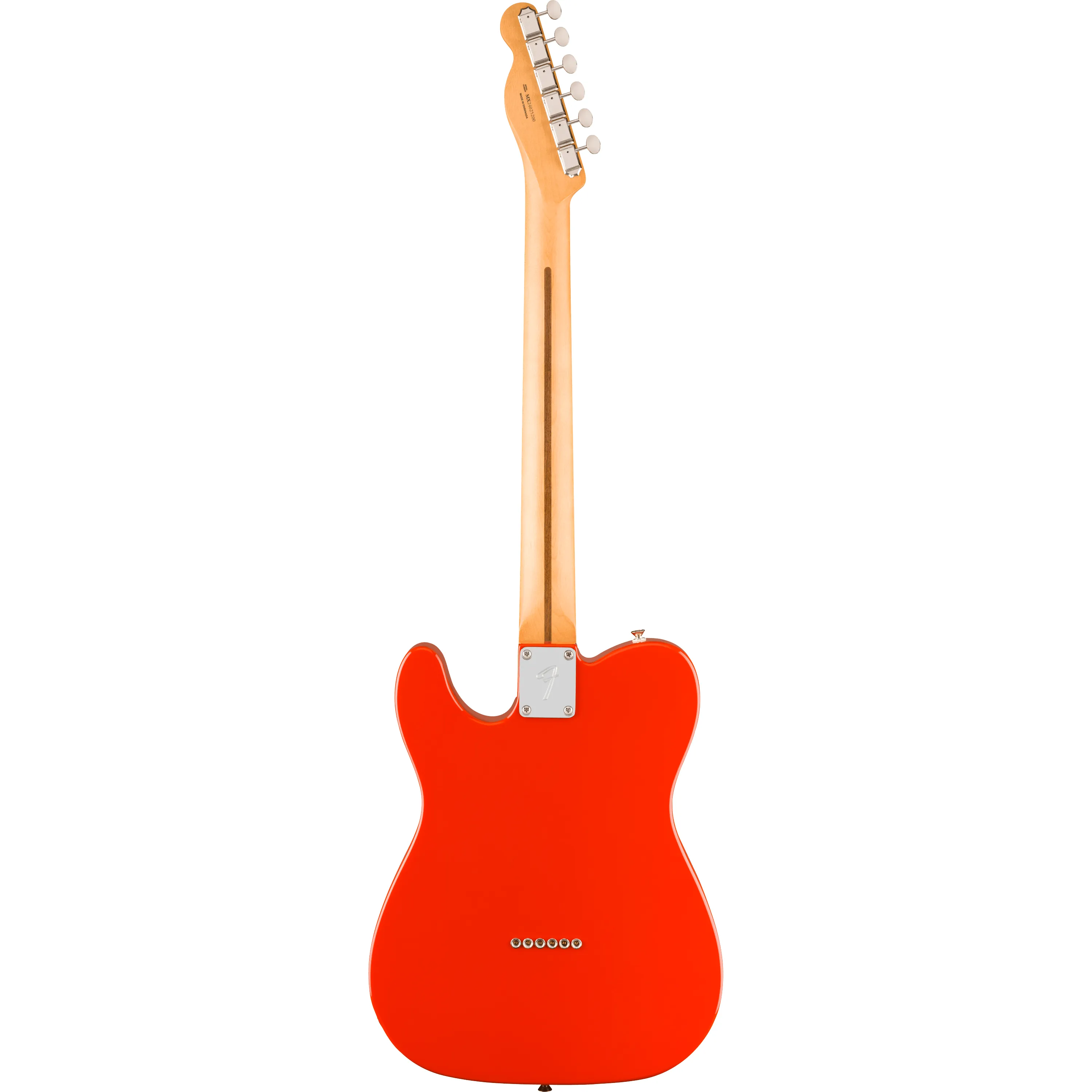 Alternate view of Player II Telecaster MN Coral Red