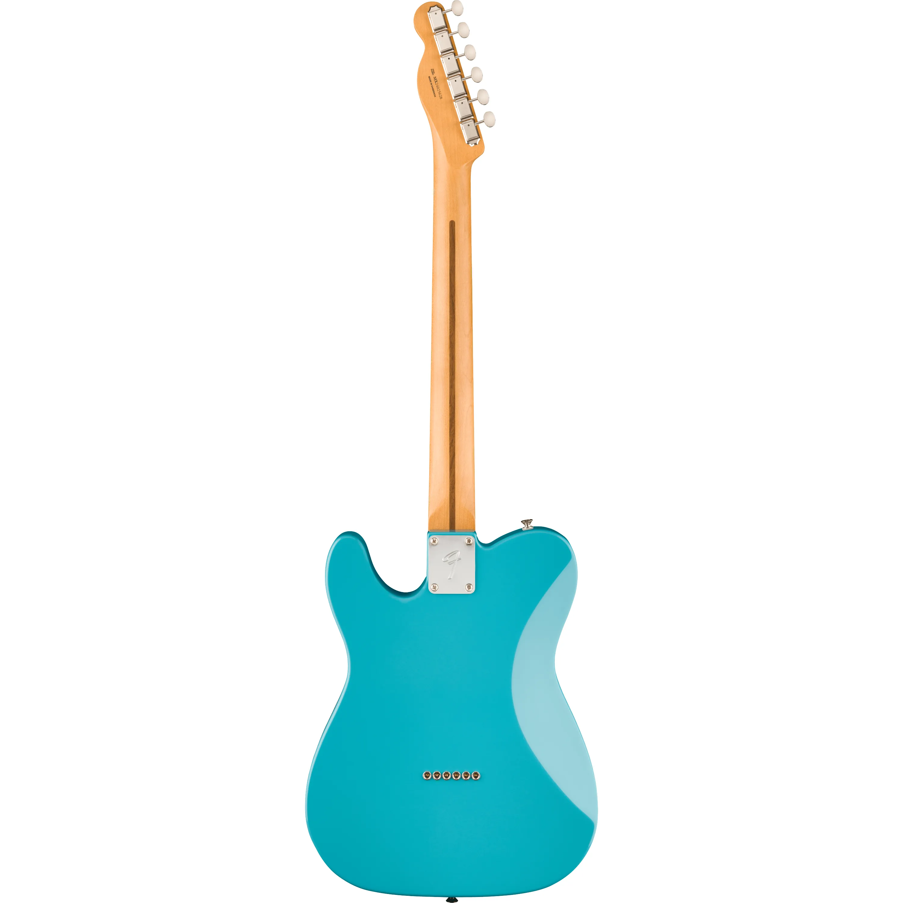 Alternate view of Player II Telecaster HH RW Aquatone Blue