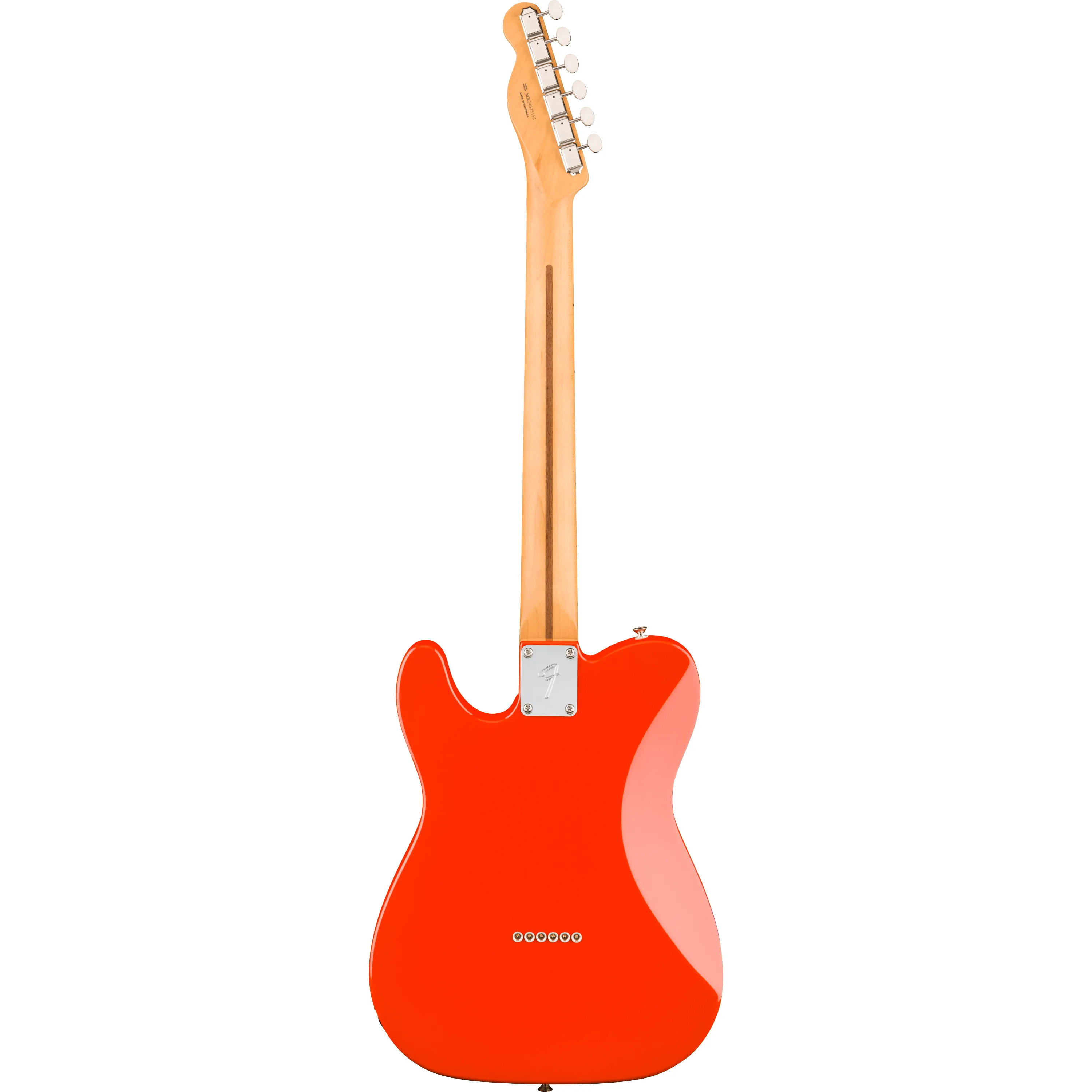 Alternate view of Player II Telecaster HH MN Coral Red