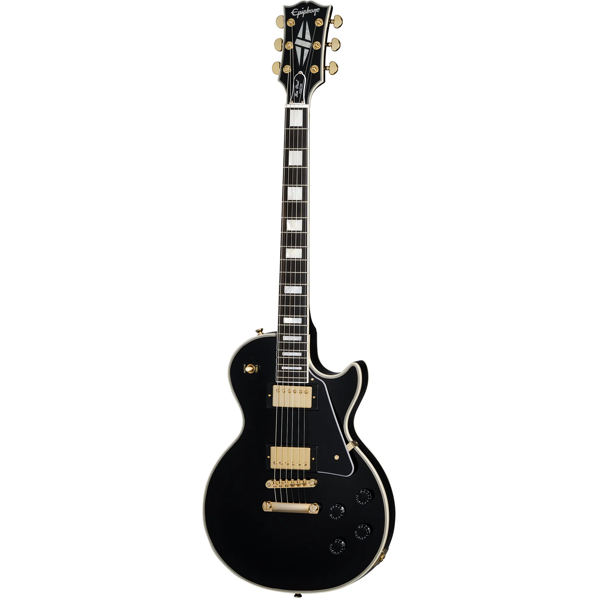 Inspired By Gibson Custom Les Paul Custom Ebony by Epiphone
