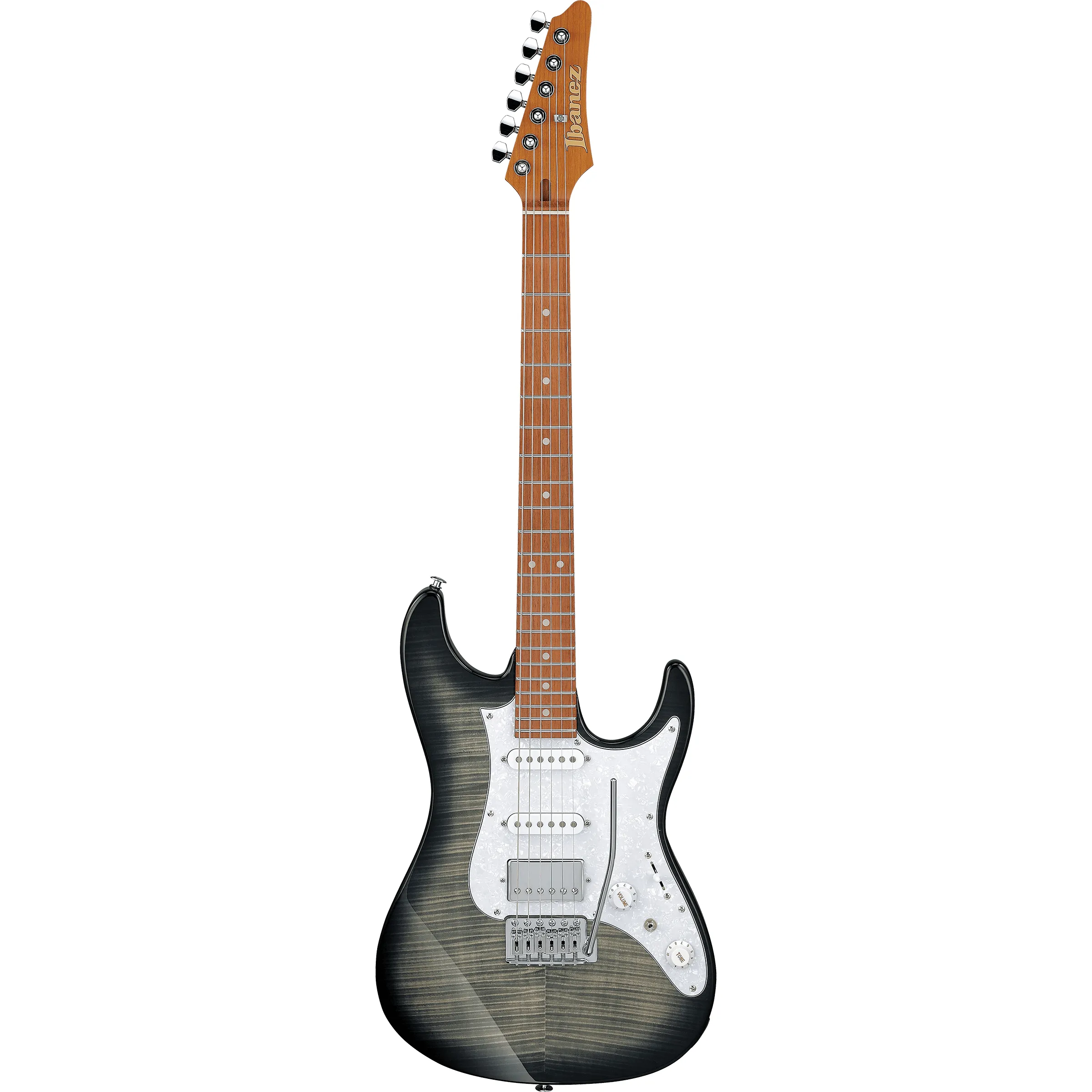 AZ22S1F Standard Transparent Black Sunburst by Ibanez