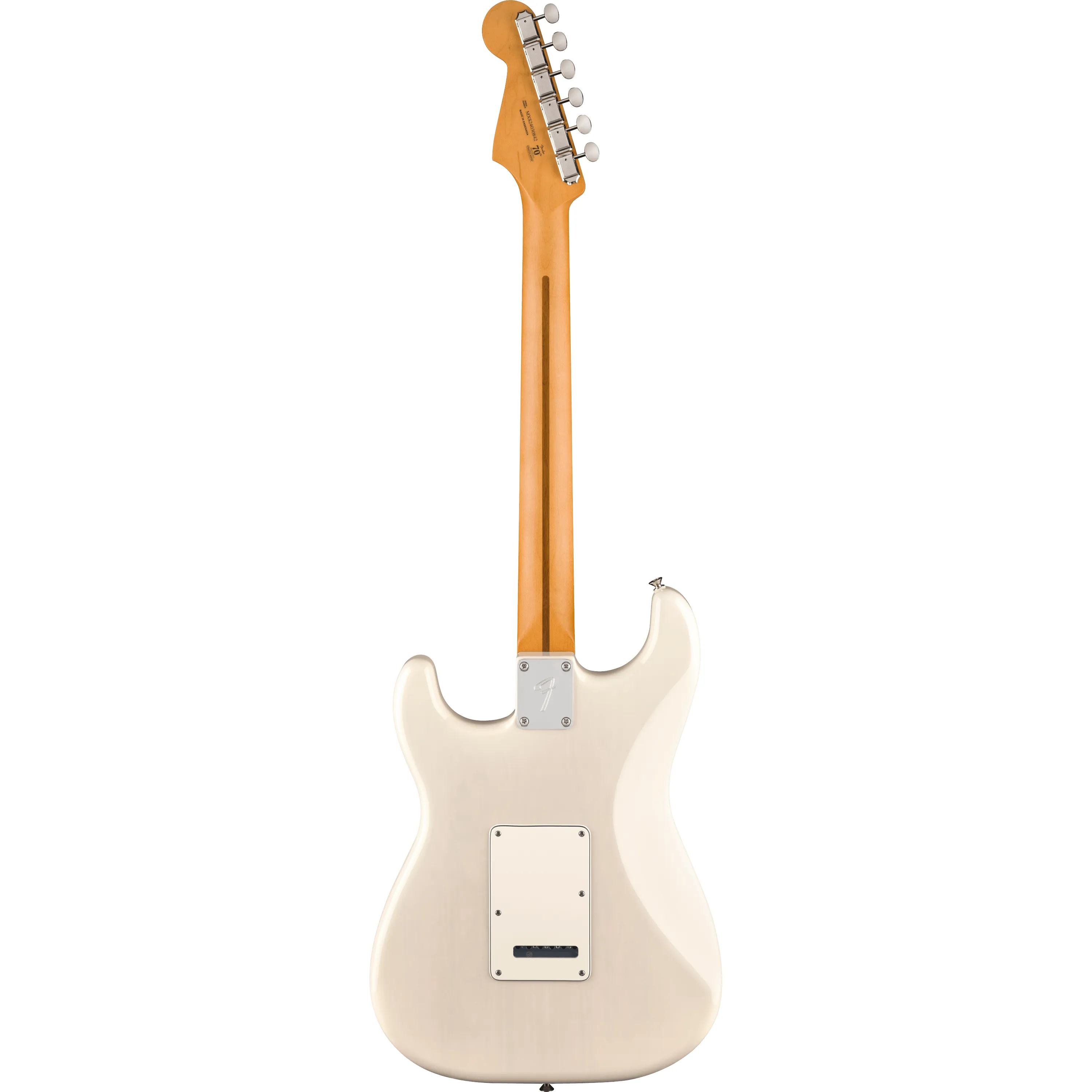 Alternate view of Player II Stratocaster HSS RW White Blonde (Chambered)