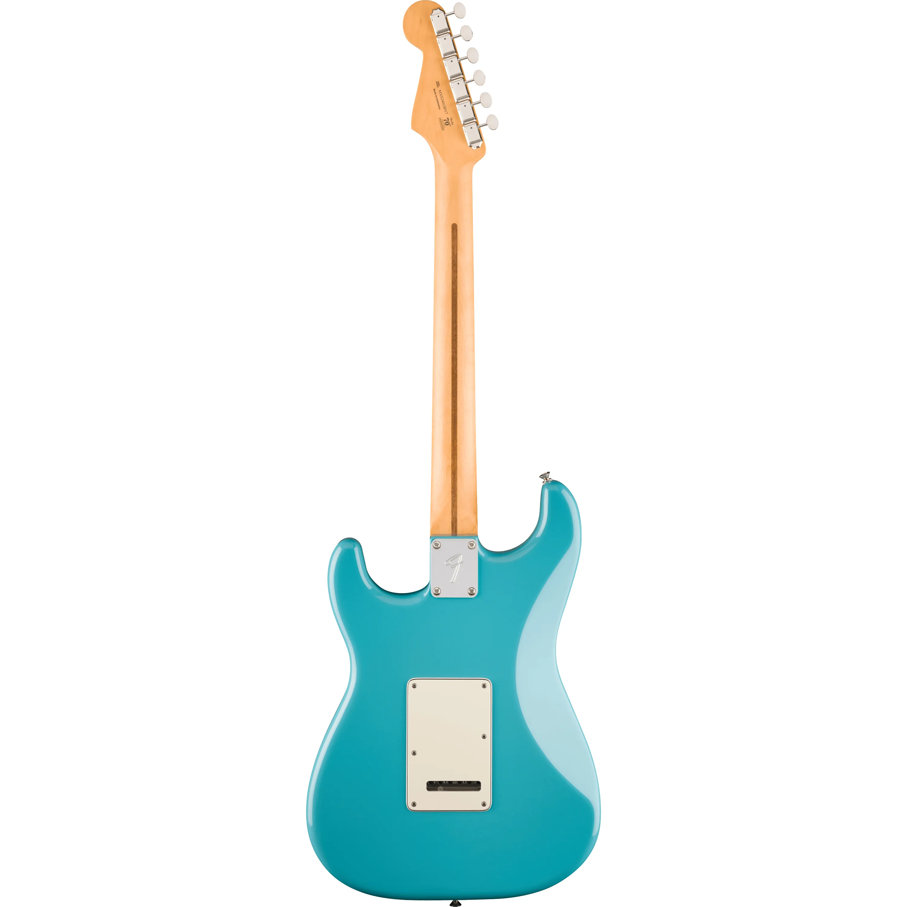 Alternate view of Player II Stratocaster HSS MN Aquatone Blue