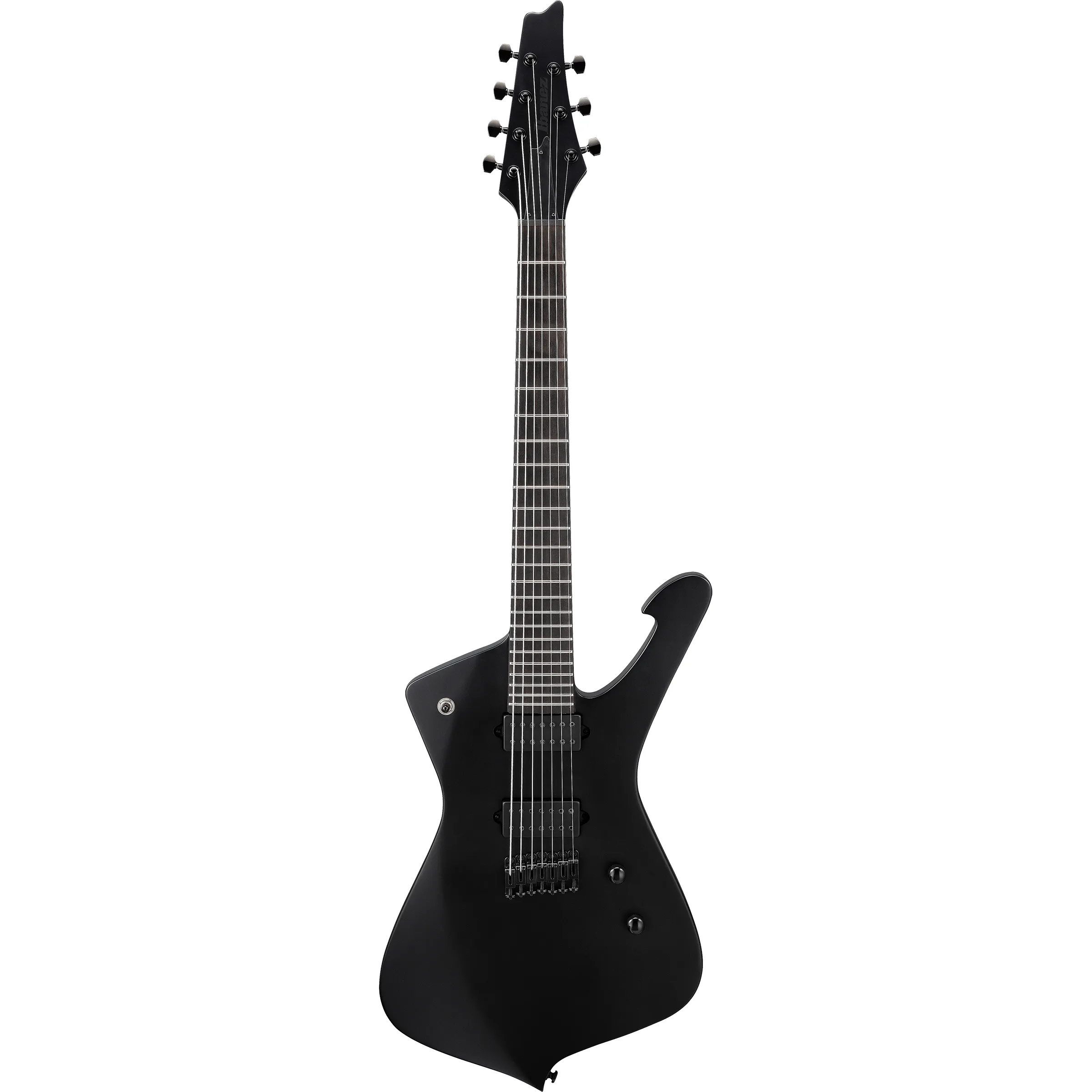 ICTB721 Iron Label Black Flat by Ibanez