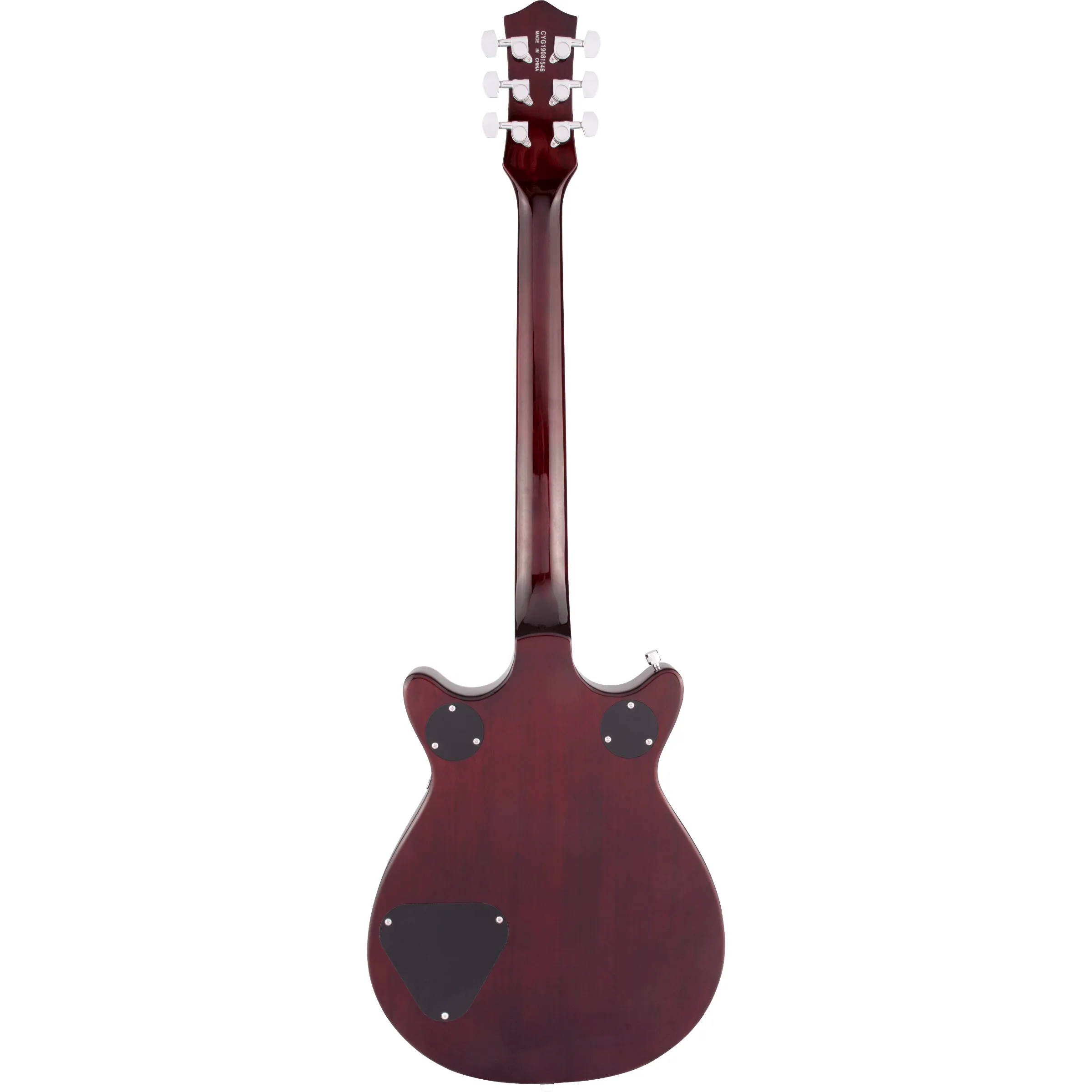 Alternate view of G5222 Electromatic Double Jet BT V-Stoptail Walnut Stain