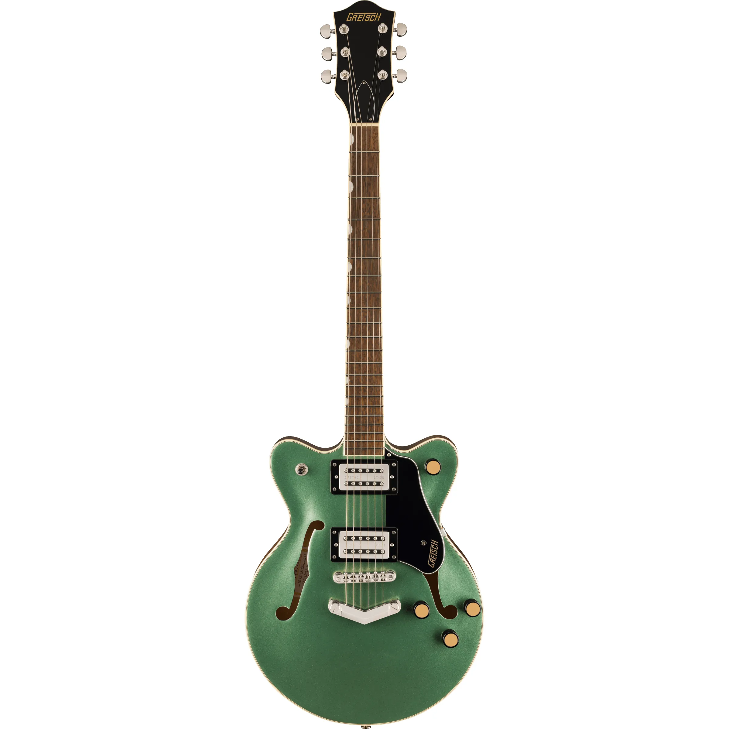 G2655 Streamliner Jr V-Stoptail Steel Olive by Gretsch