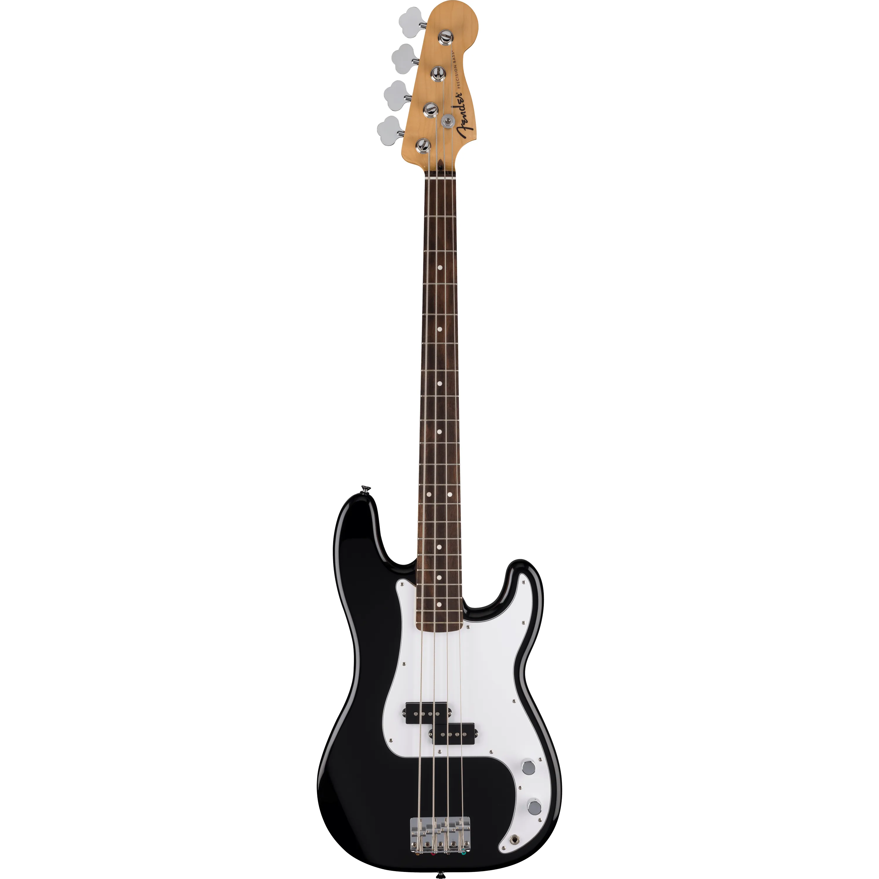 Fender Standard Precision Bass IL Black front view