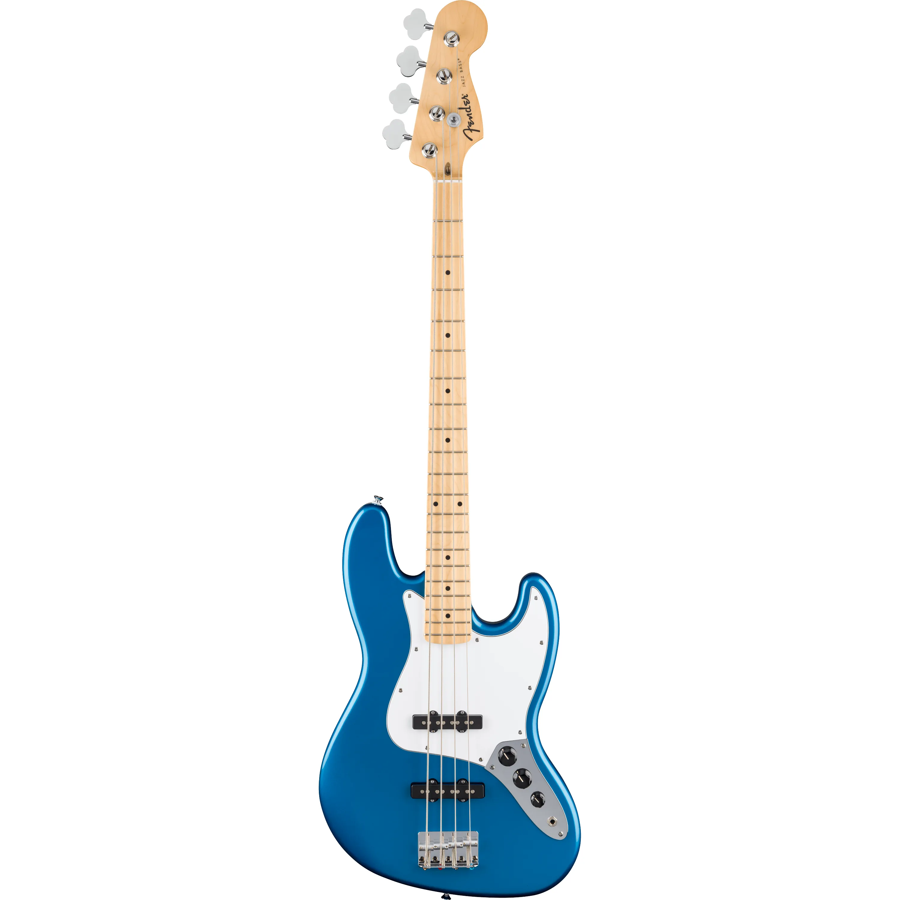 Fender Standard Jazz Bass MN Aqua Marine Metallic front view