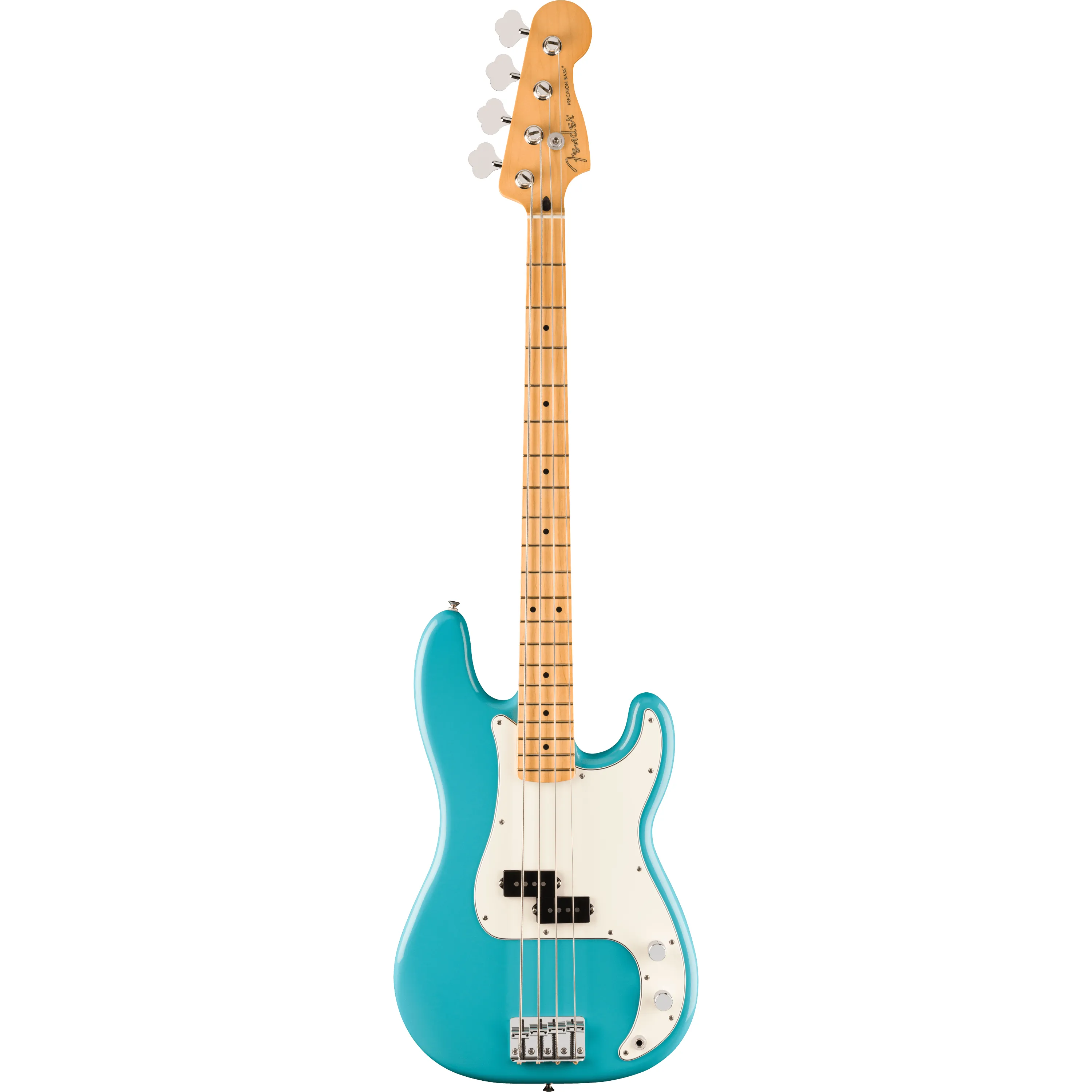 Fender Player II Precision Bass MN Aquatone Blue front view