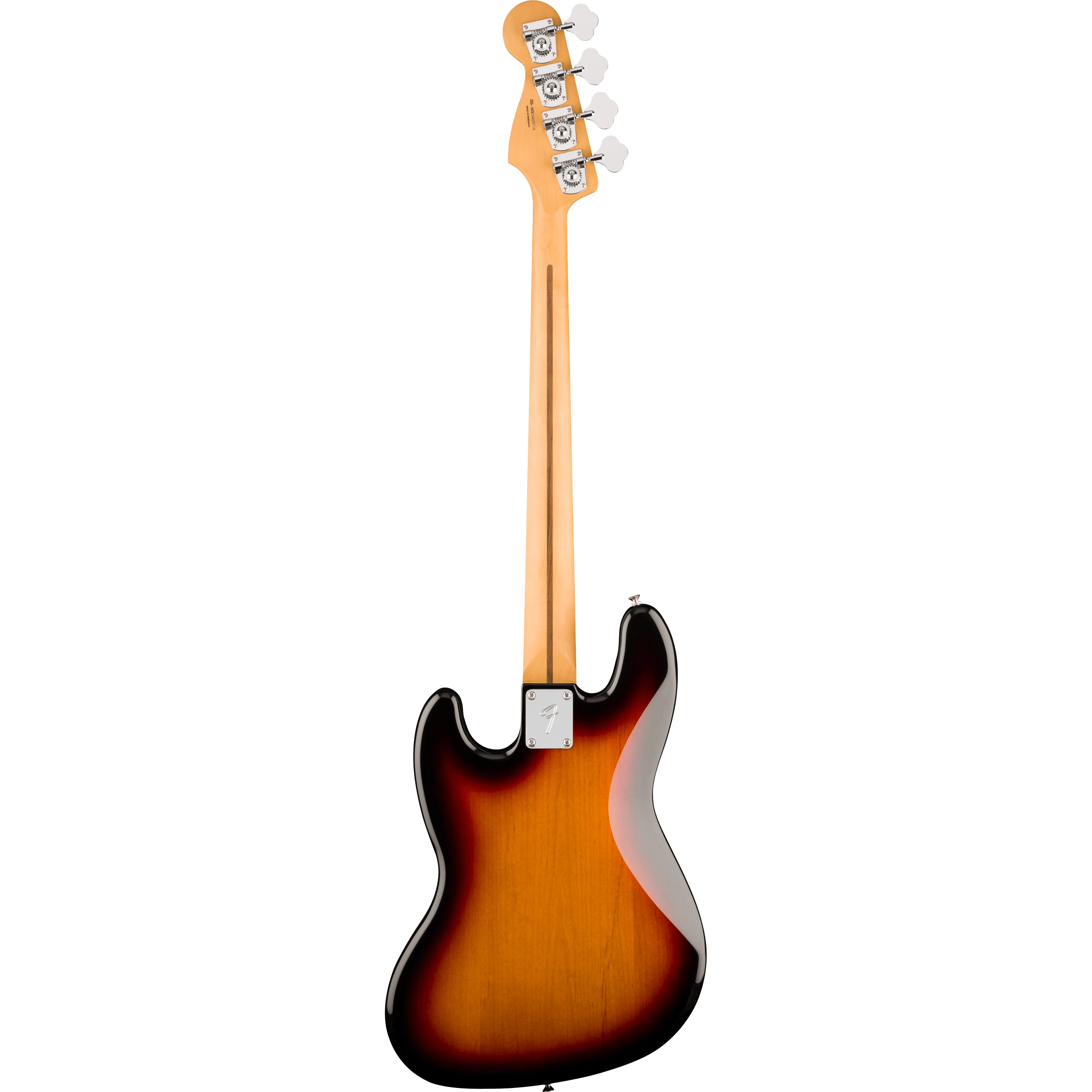 Fender Player II Jazz Bass RW 3-Color Sunburst back view