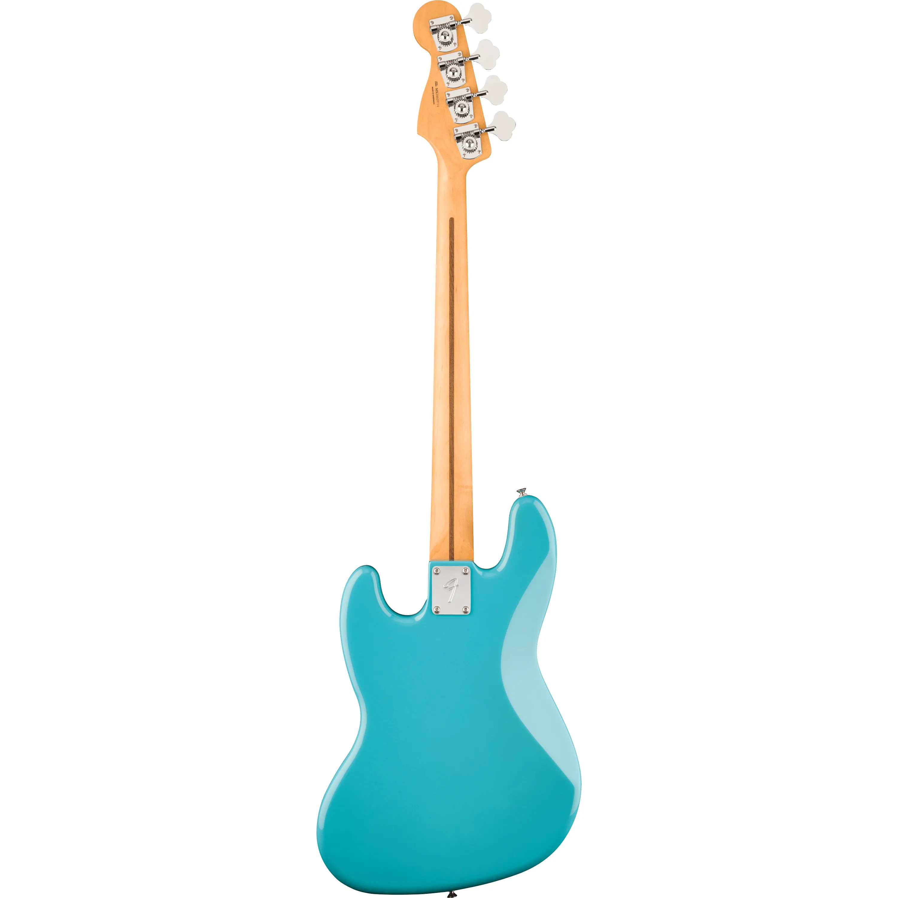 Fender Player II Jazz Bass RW Aquatone Blue back view