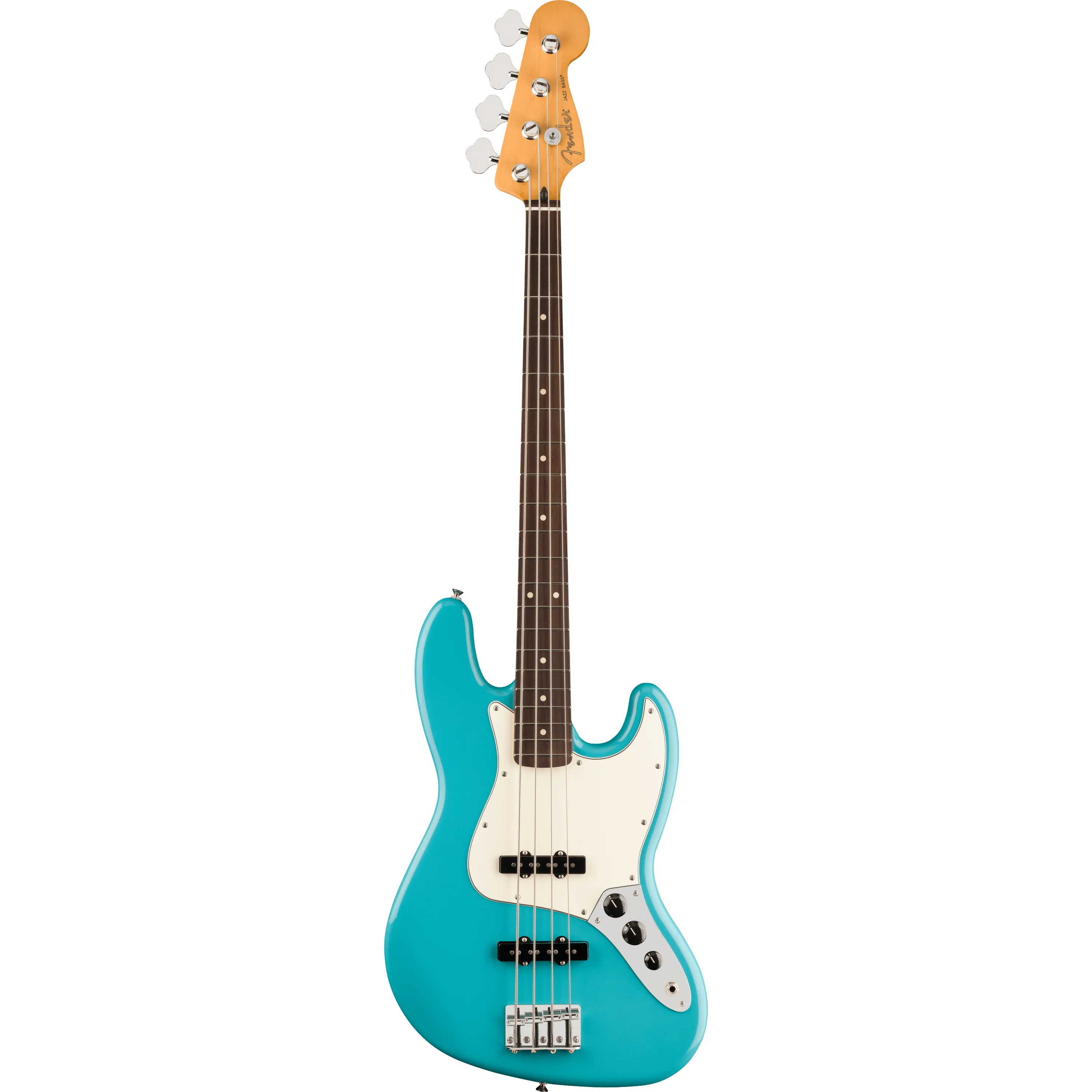 Fender Player II Jazz Bass RW Aquatone Blue front view