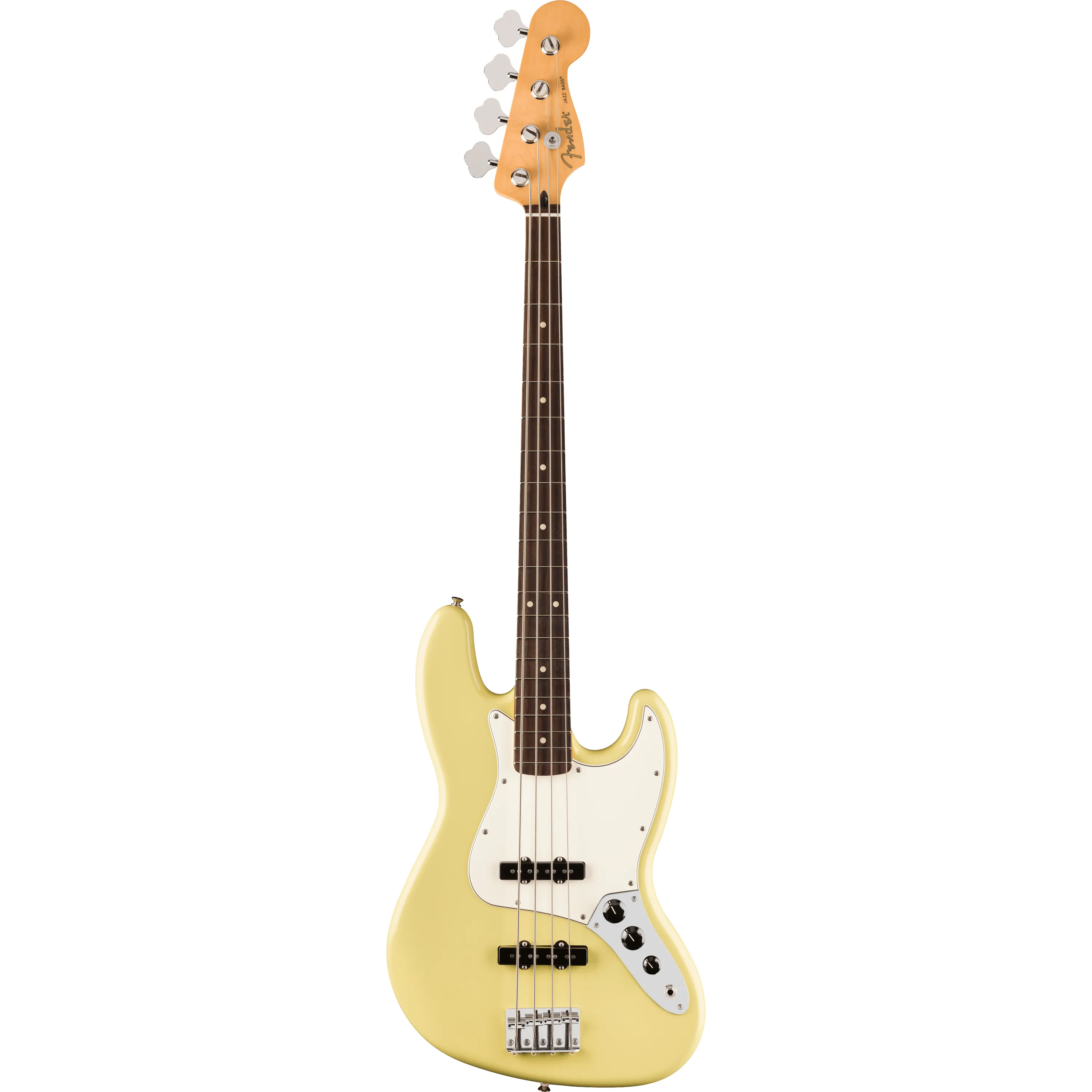 Fender Player II Jazz Bass RW Hialeah Yellow front view