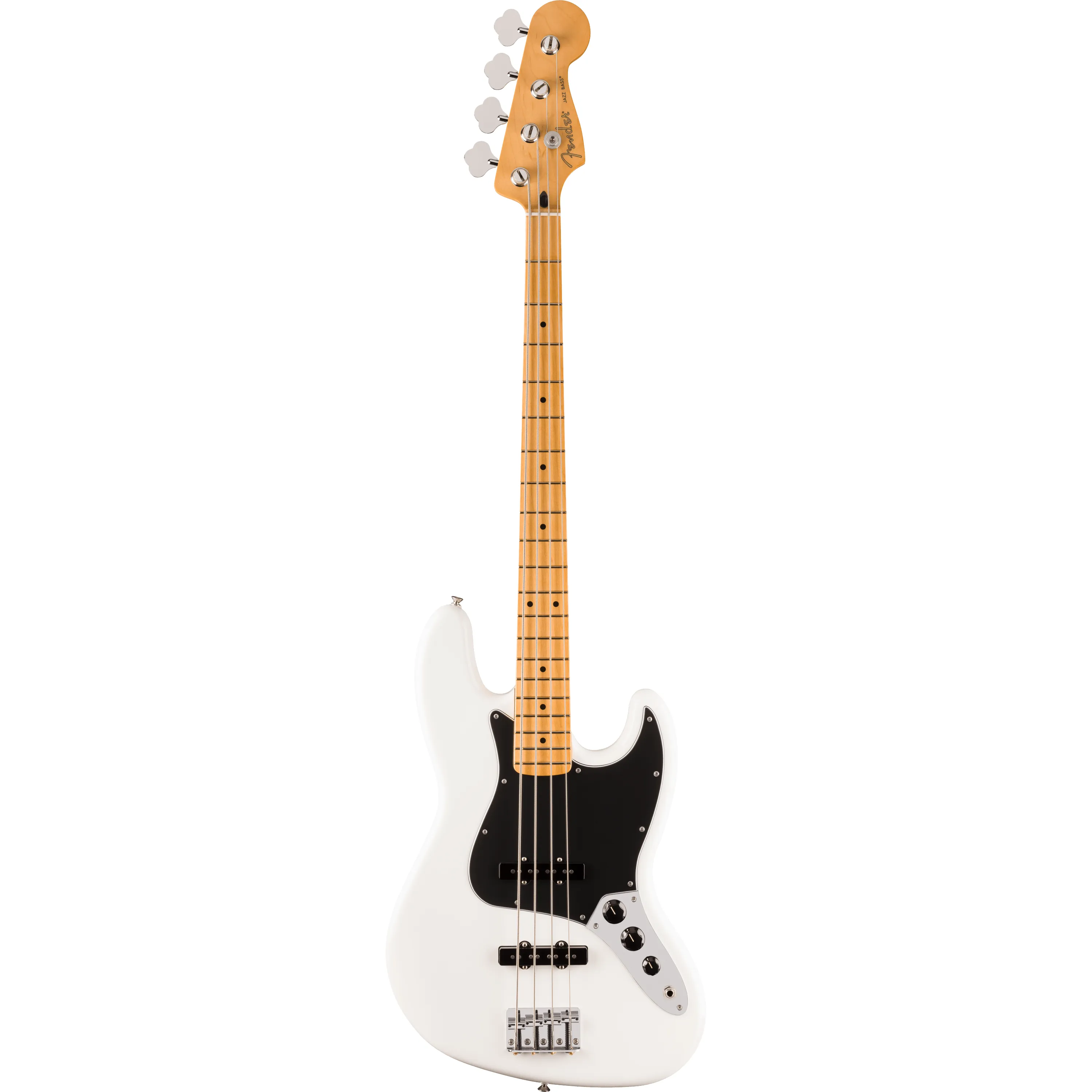 Fender Player II Jazz Bass MN Polar White front view