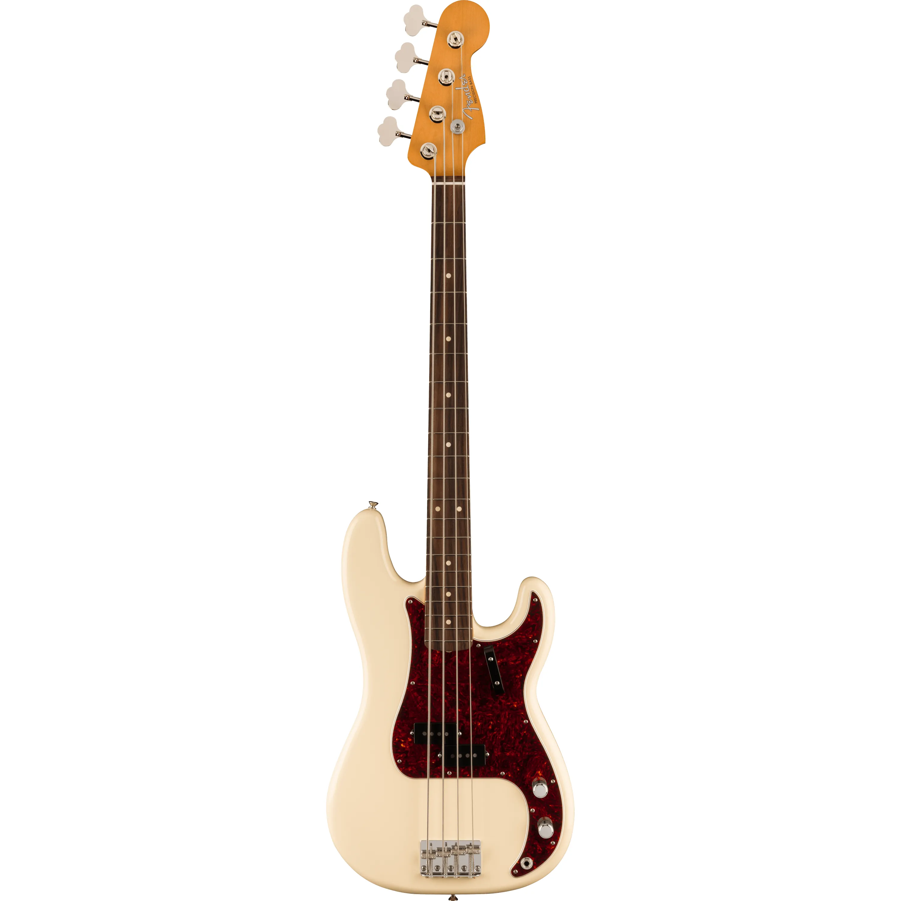 Fender Vintera II 60s Precision Bass RW Olympic White front view