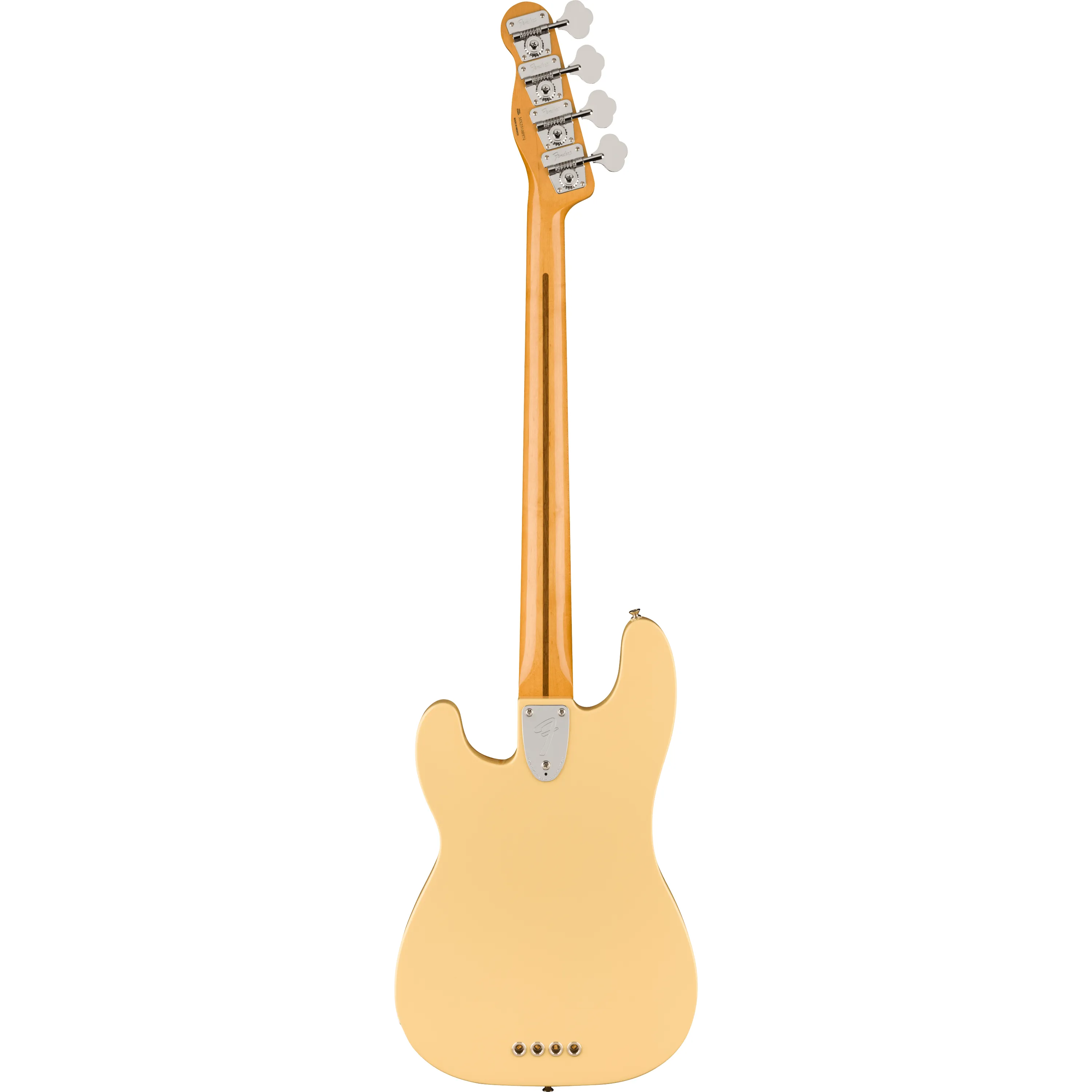 Fender Vintera II 70s Telecaster Bass MN Vintage White back view