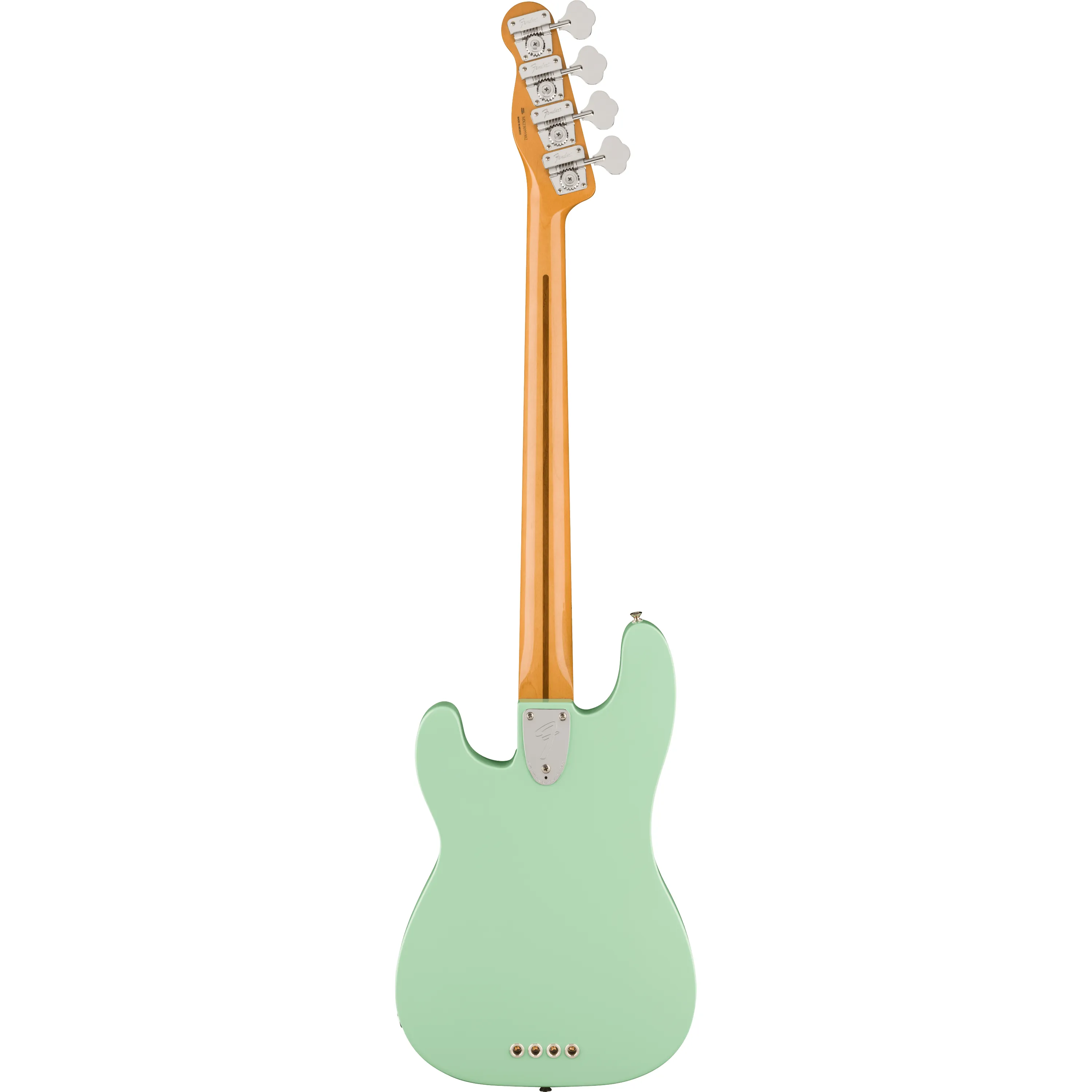 Fender Vintera II 70s Telecaster Bass MN Surf Green back view
