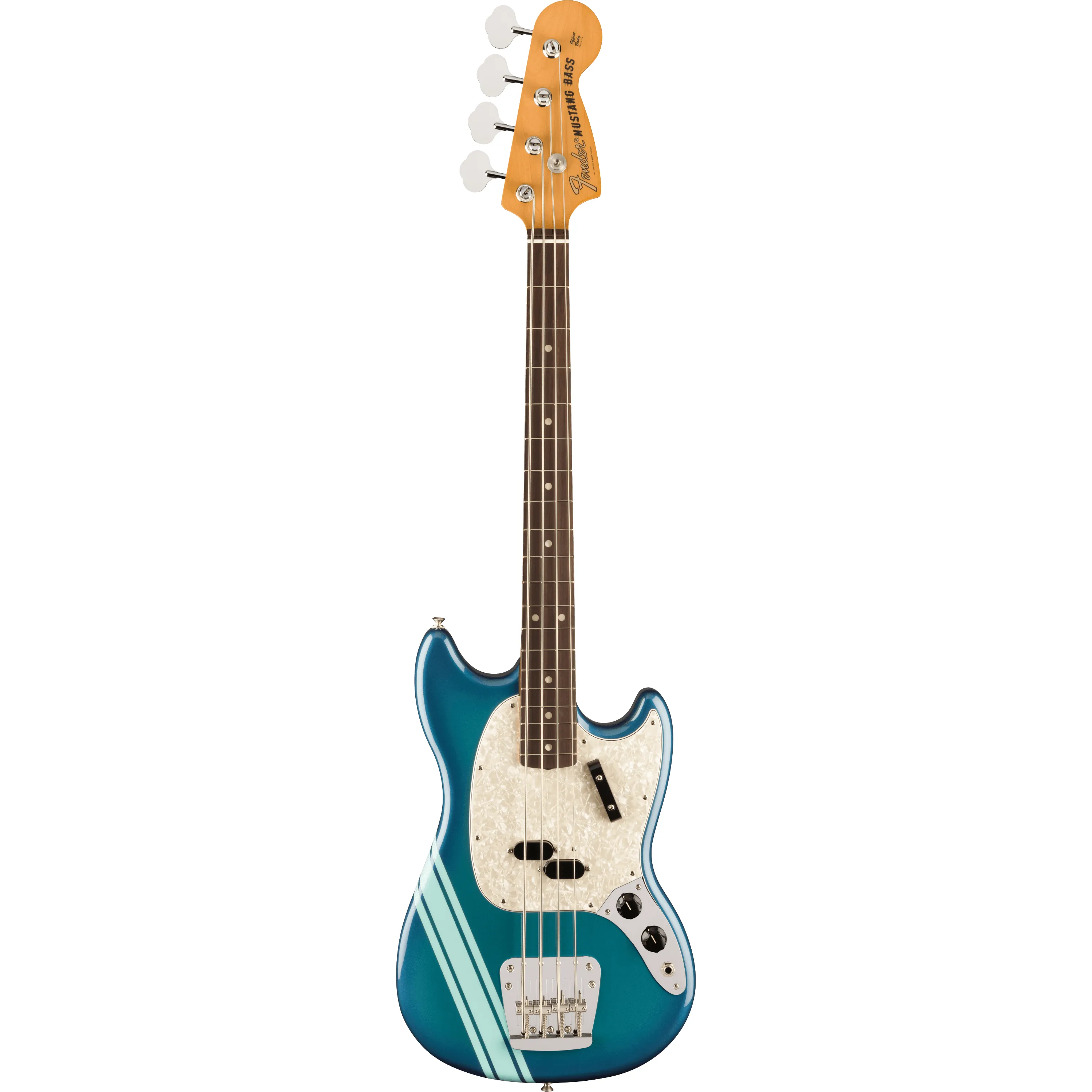 Fender Vintera II 70s Mustang Bass RW Competition Burgundy front view