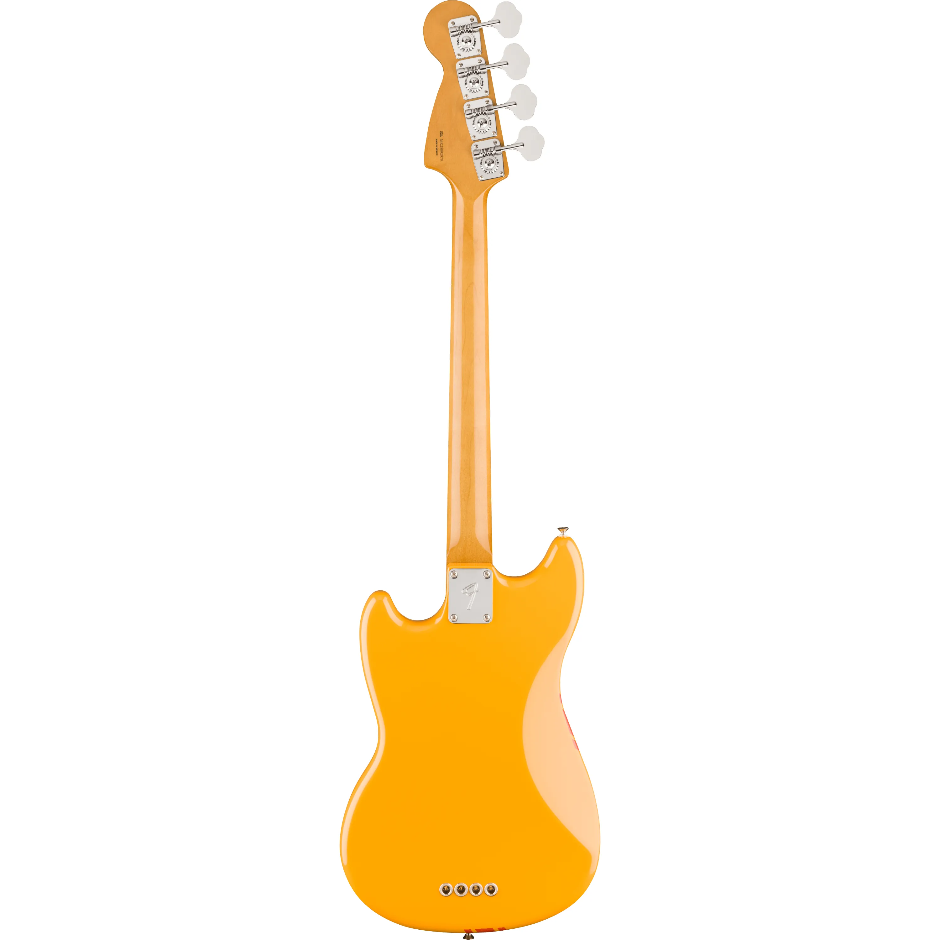 Fender Vintera II 70s Mustang Bass RW Competition Orange back view