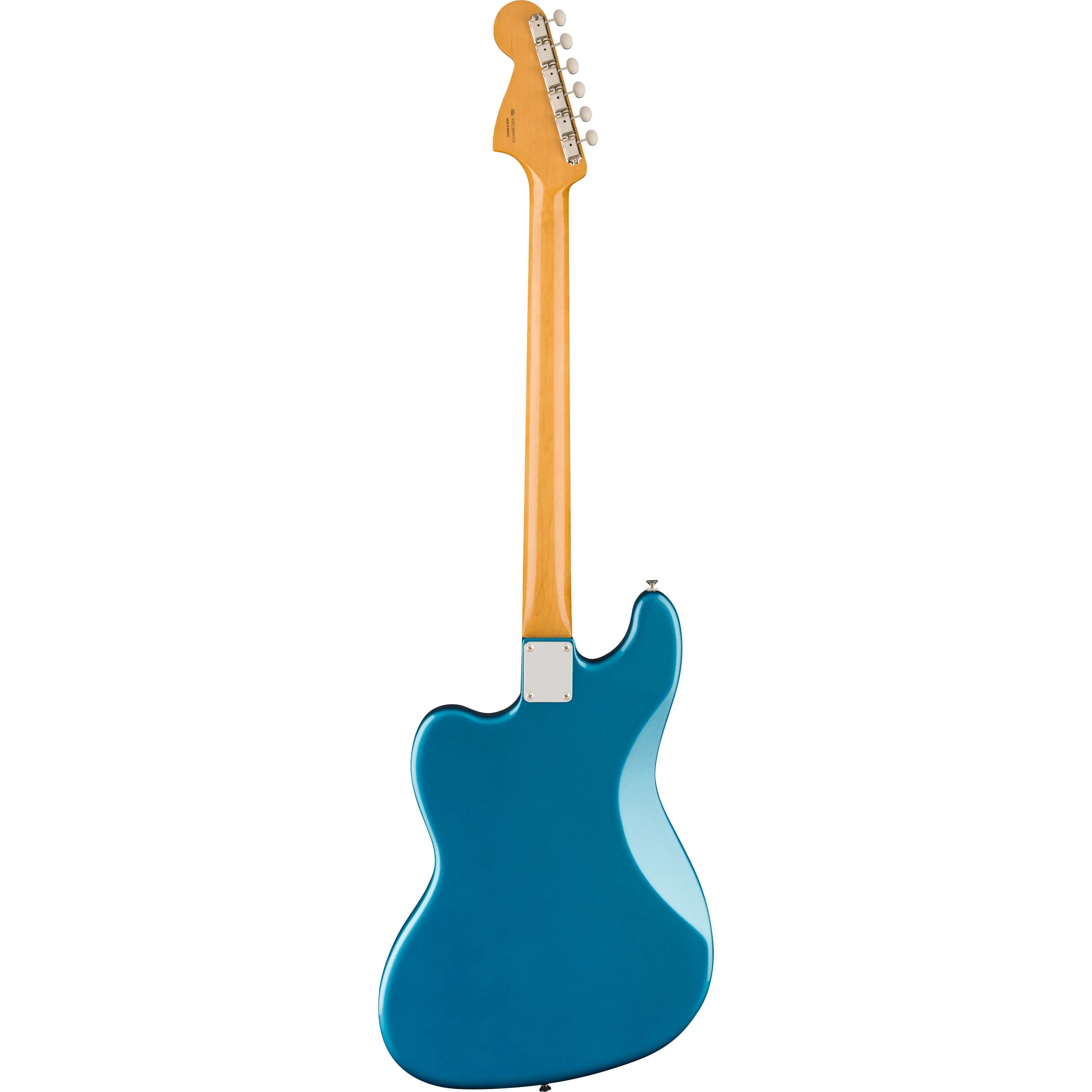 Fender Vintera II 60s Bass VI RW Lake Placid Blue back view