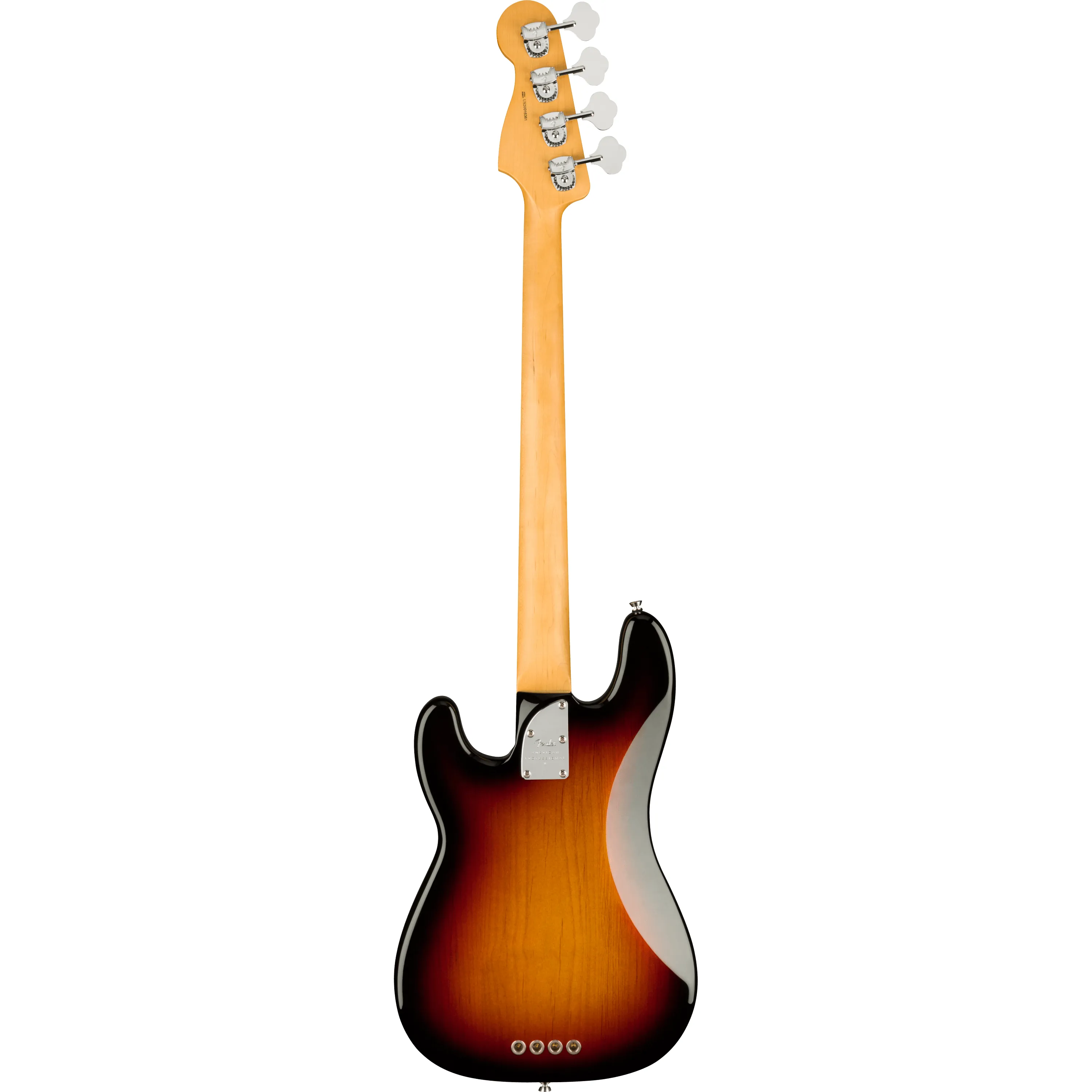 Fender American Professional II Precision Bass RW 3-Color Sunburst back view