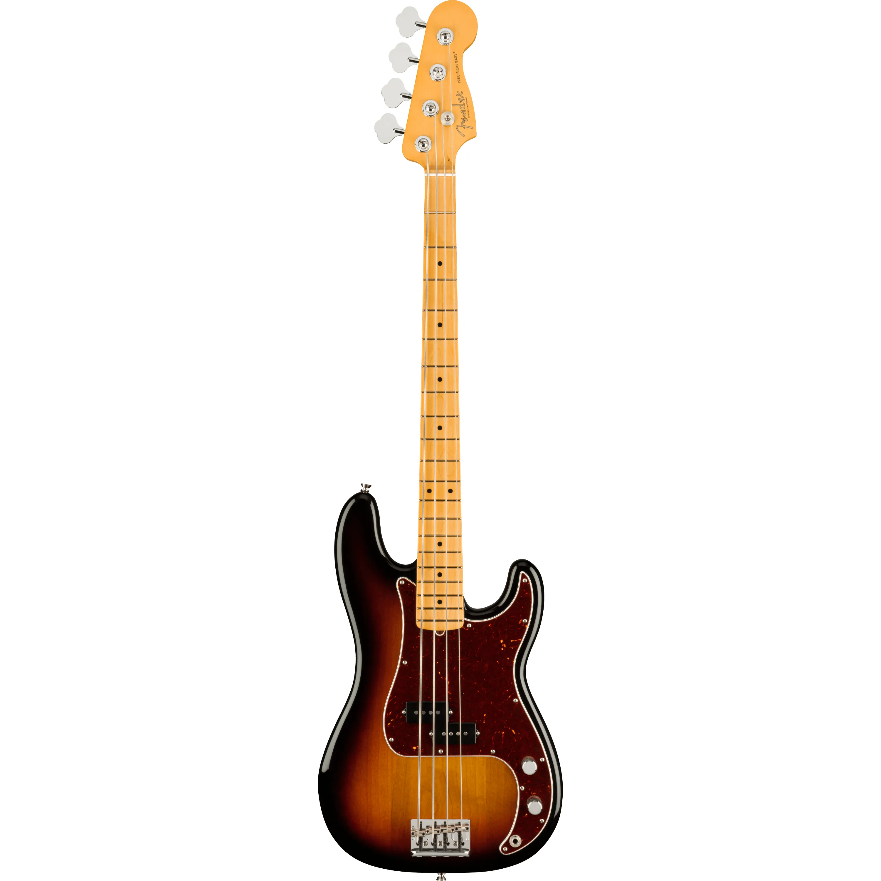 Fender American Professional II Precision Bass MN 3-Color Sunburst front view