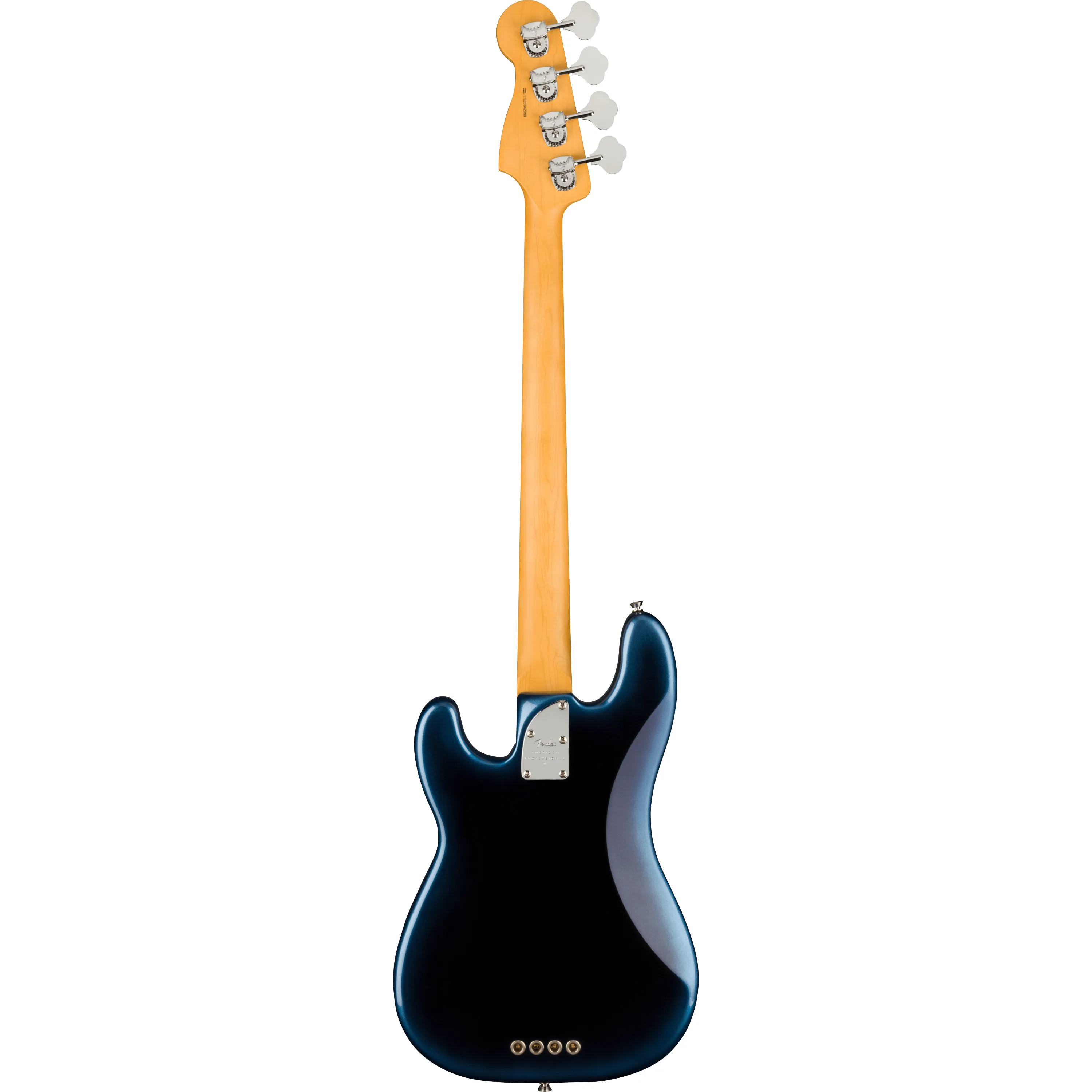 Fender American Professional II Precision Bass RW Dark Night back view
