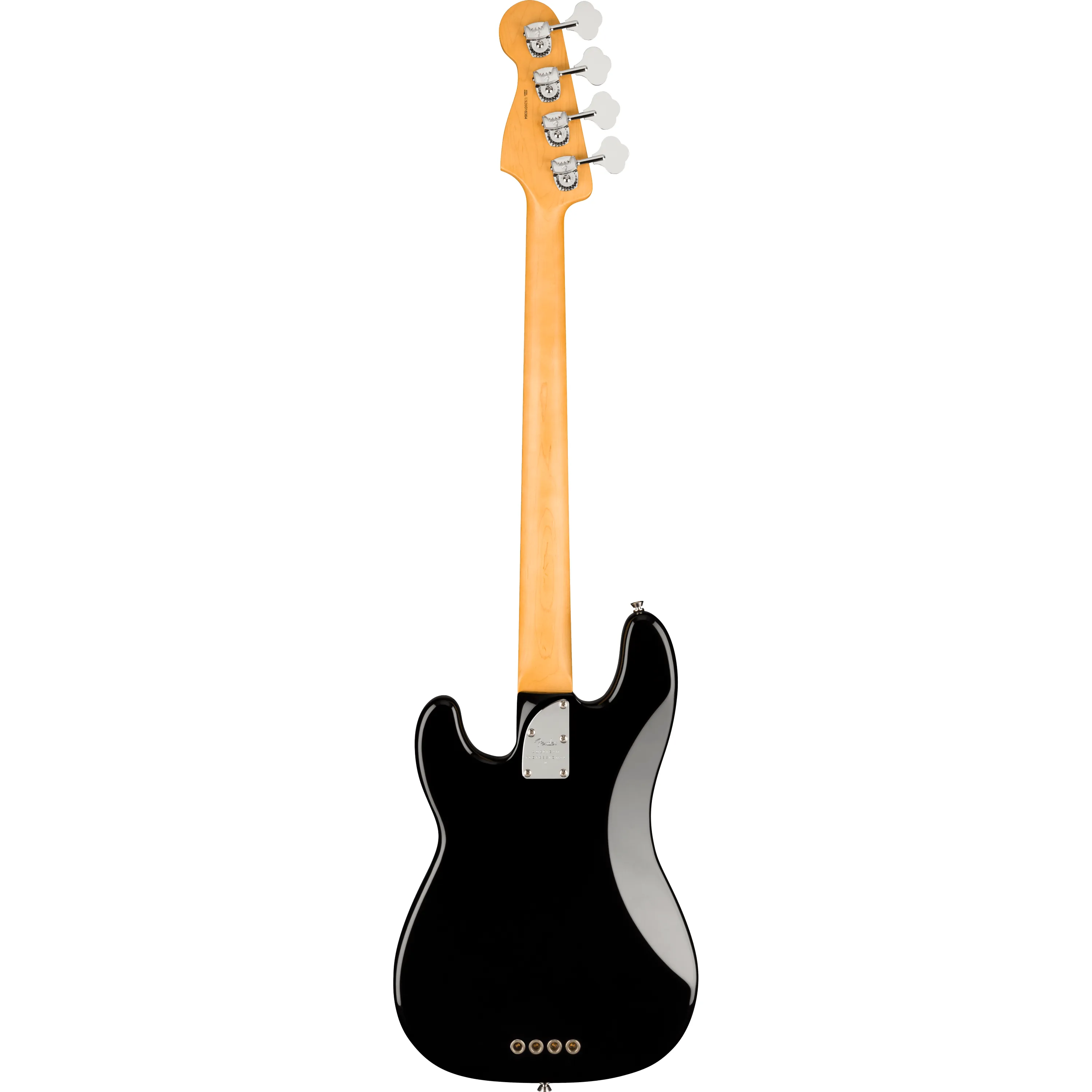 Fender American Professional II Precision Bass MN Black back view