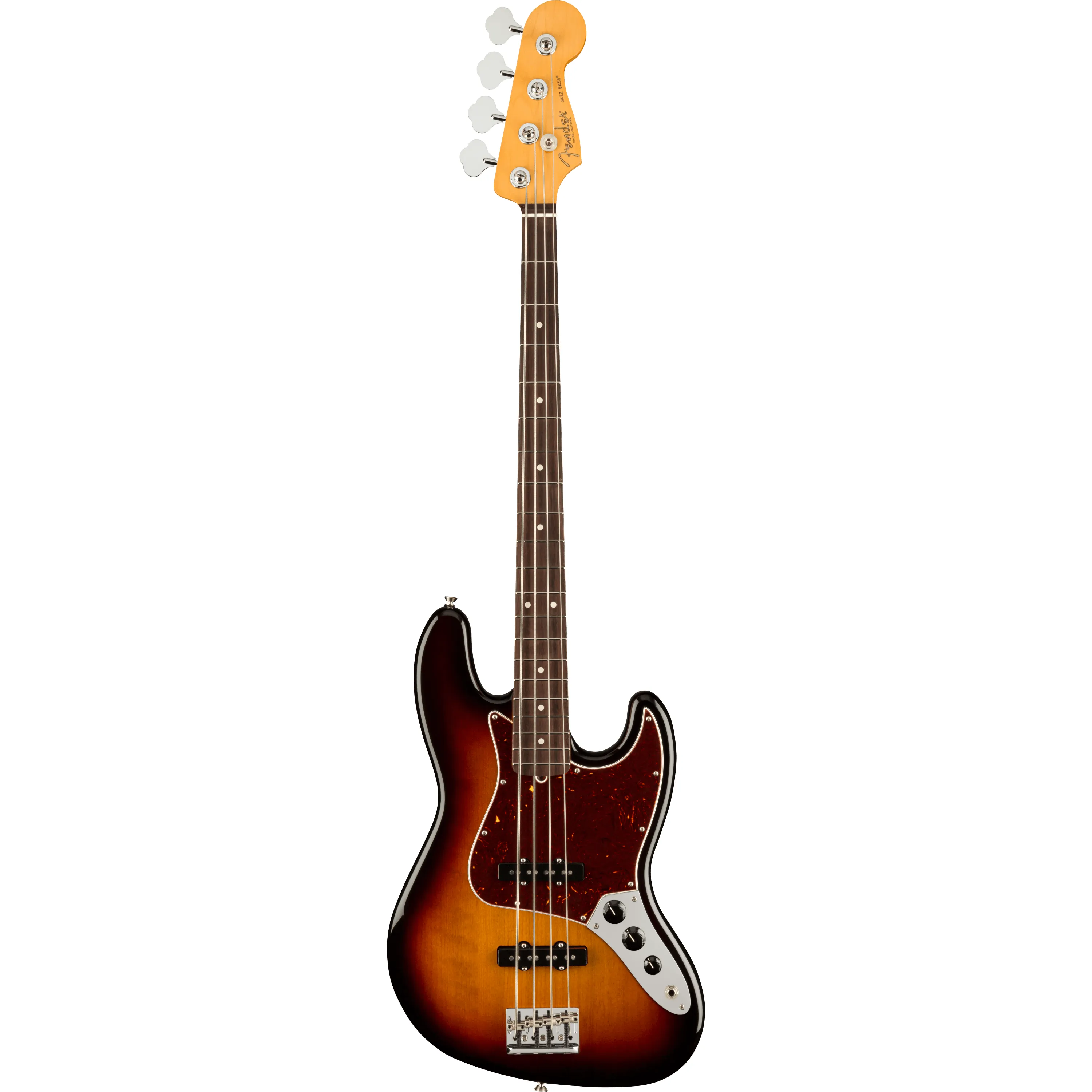 Fender American Professional II Jazz Bass RW 3-Color Sunburst front view