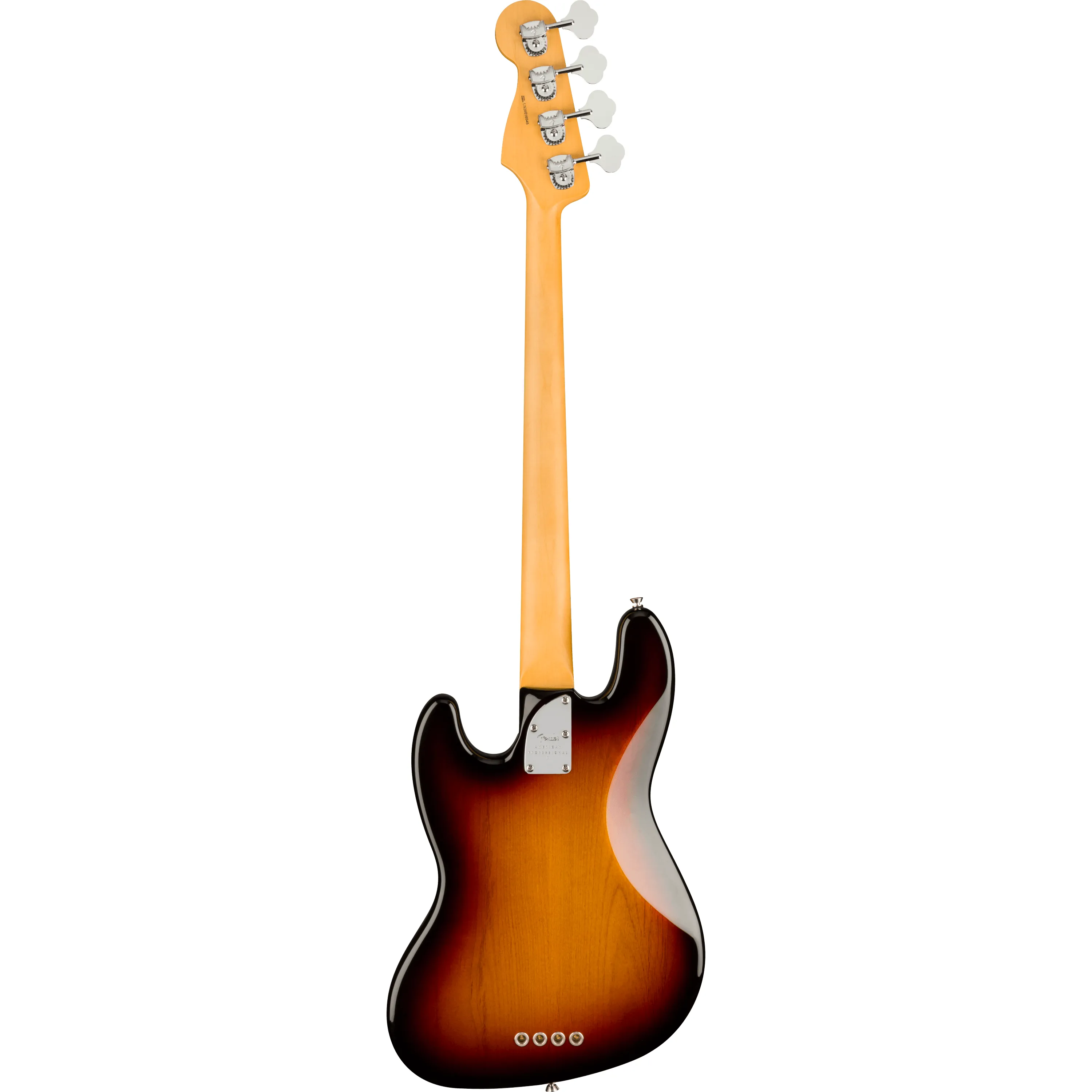 Fender American Professional II Jazz Bass MN 3-Color Sunburst back view