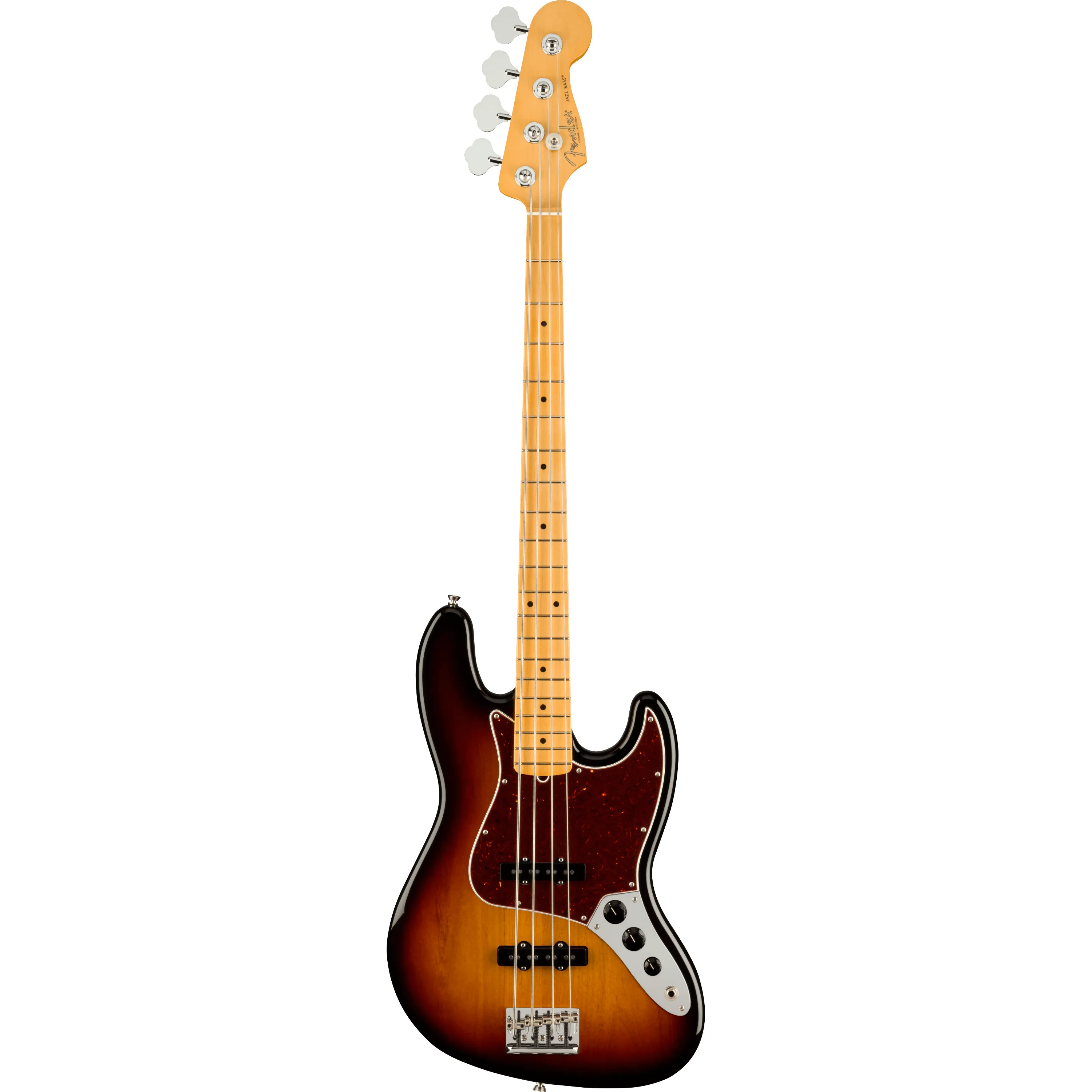 Fender American Professional II Jazz Bass MN 3-Color Sunburst front view