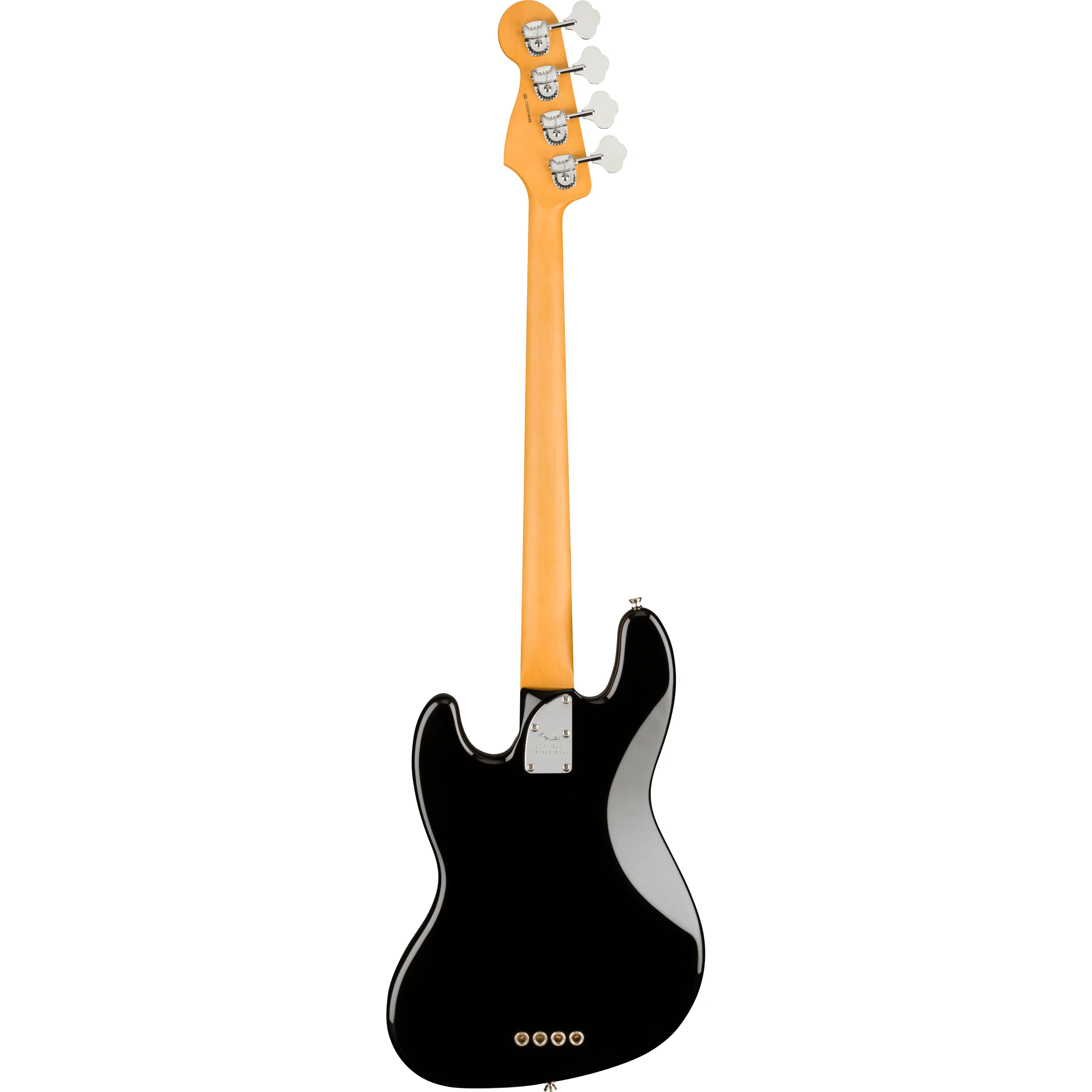 Fender American Professional II Jazz Bass RW Black back view