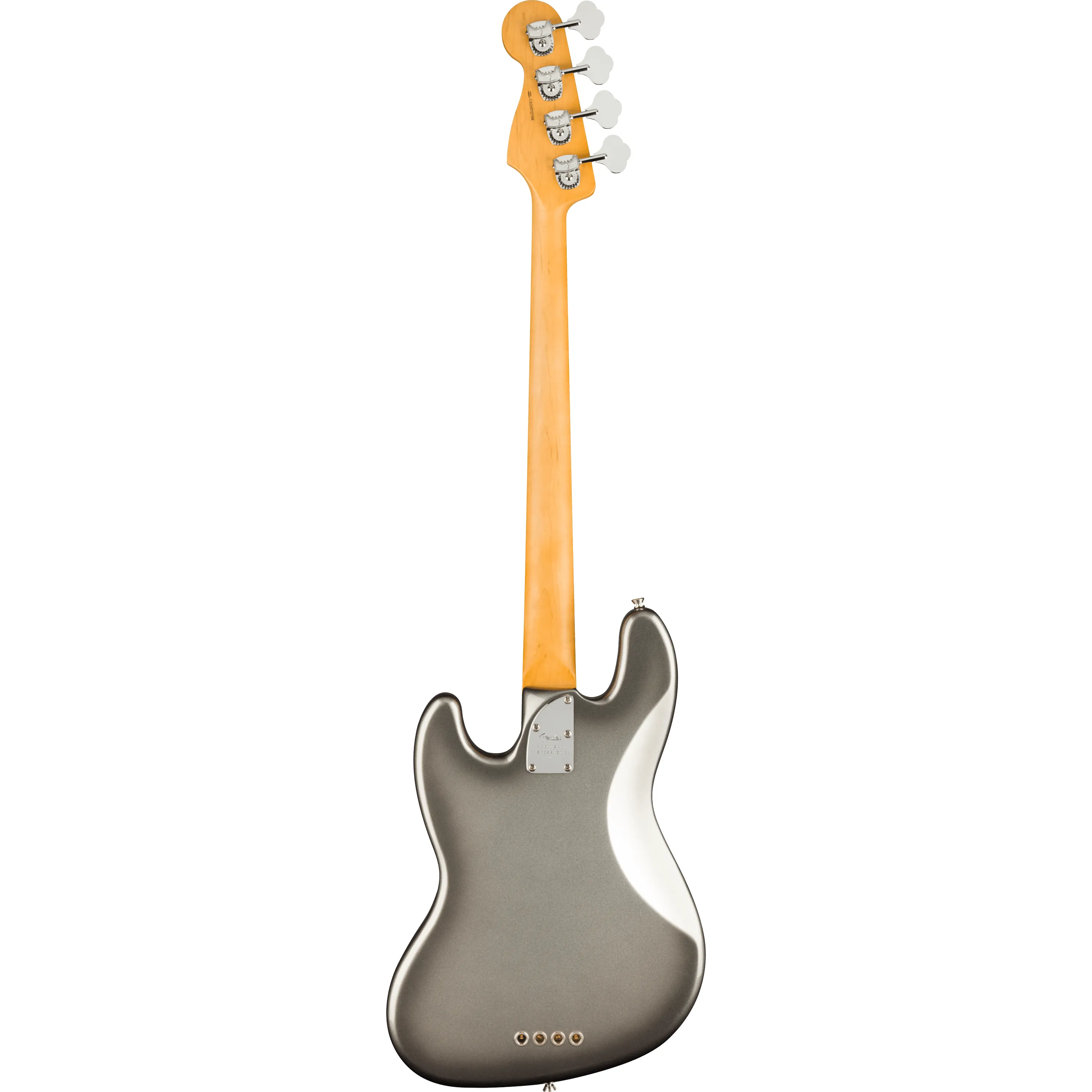 Fender American Professional II Jazz Bass RW Mercury back view
