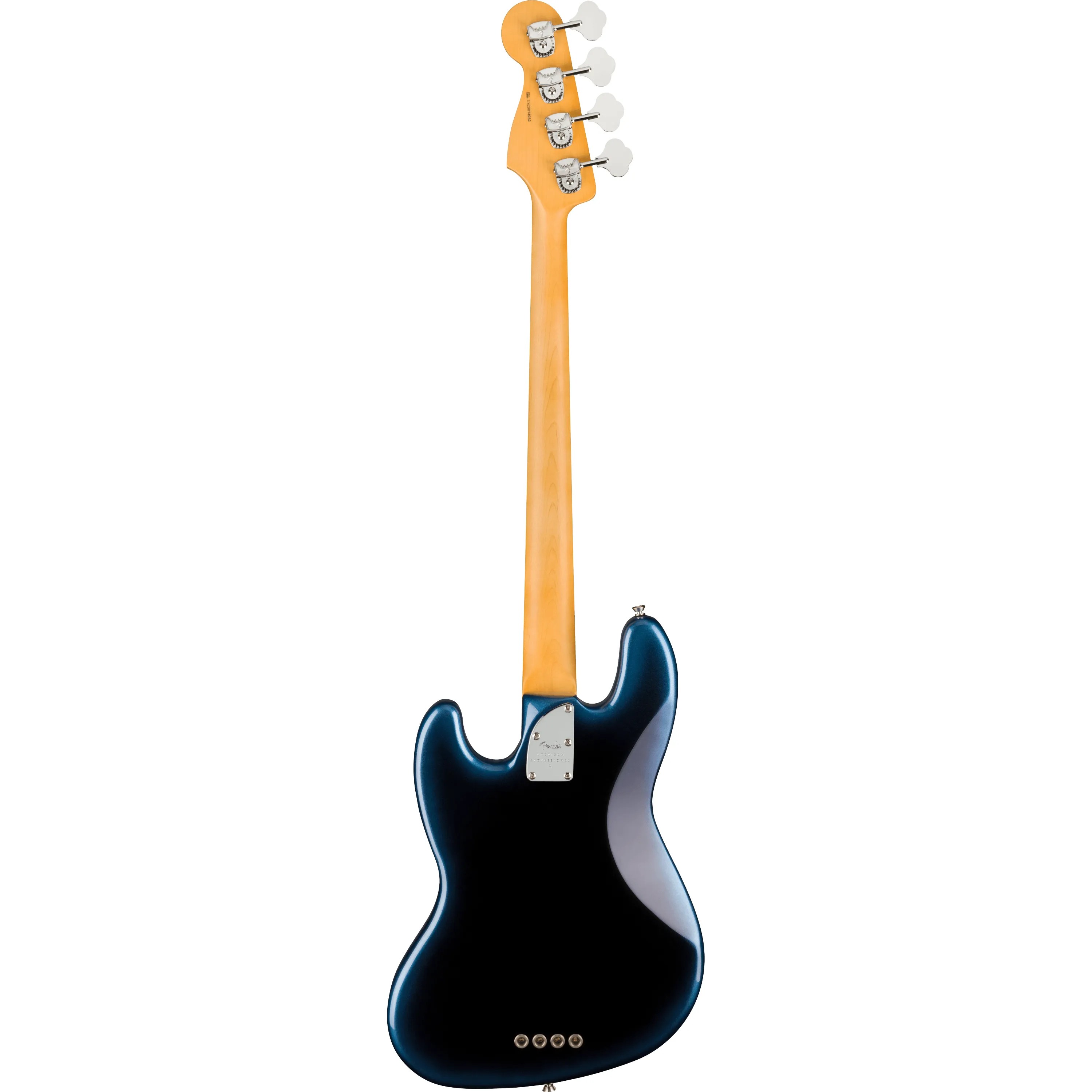 Fender American Professional II Jazz Bass MN Dark Night back view