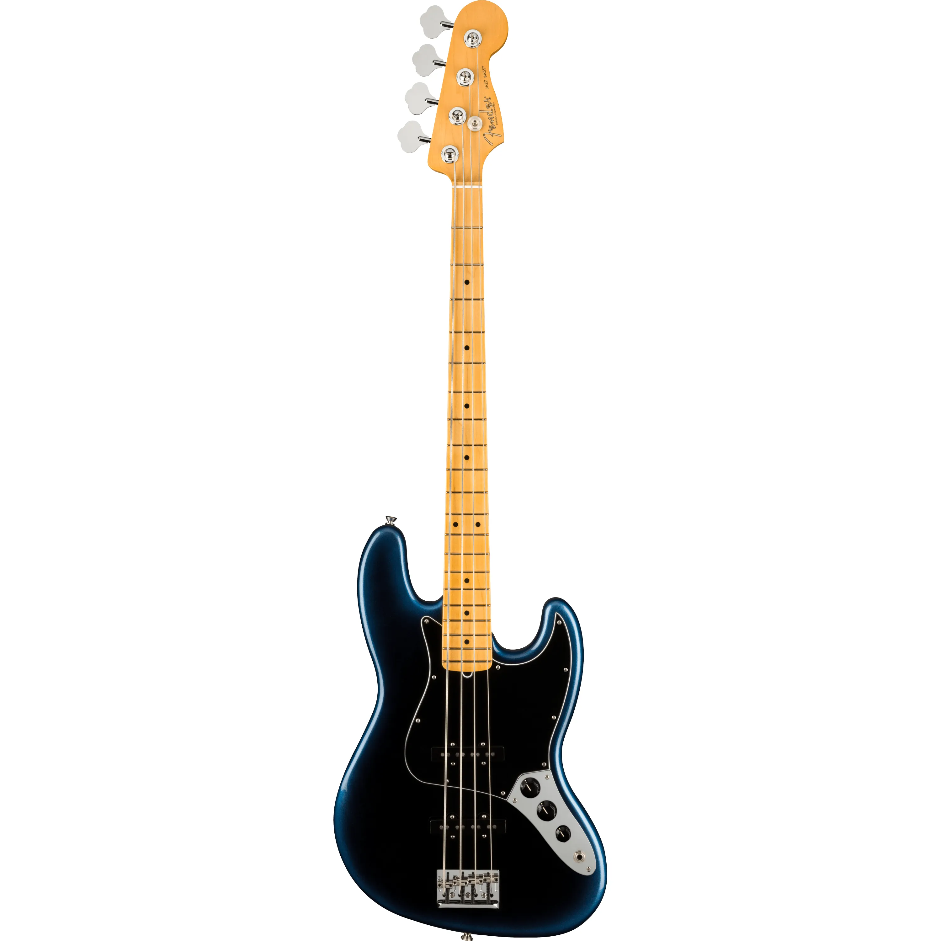 Fender American Professional II Jazz Bass MN Dark Night front view