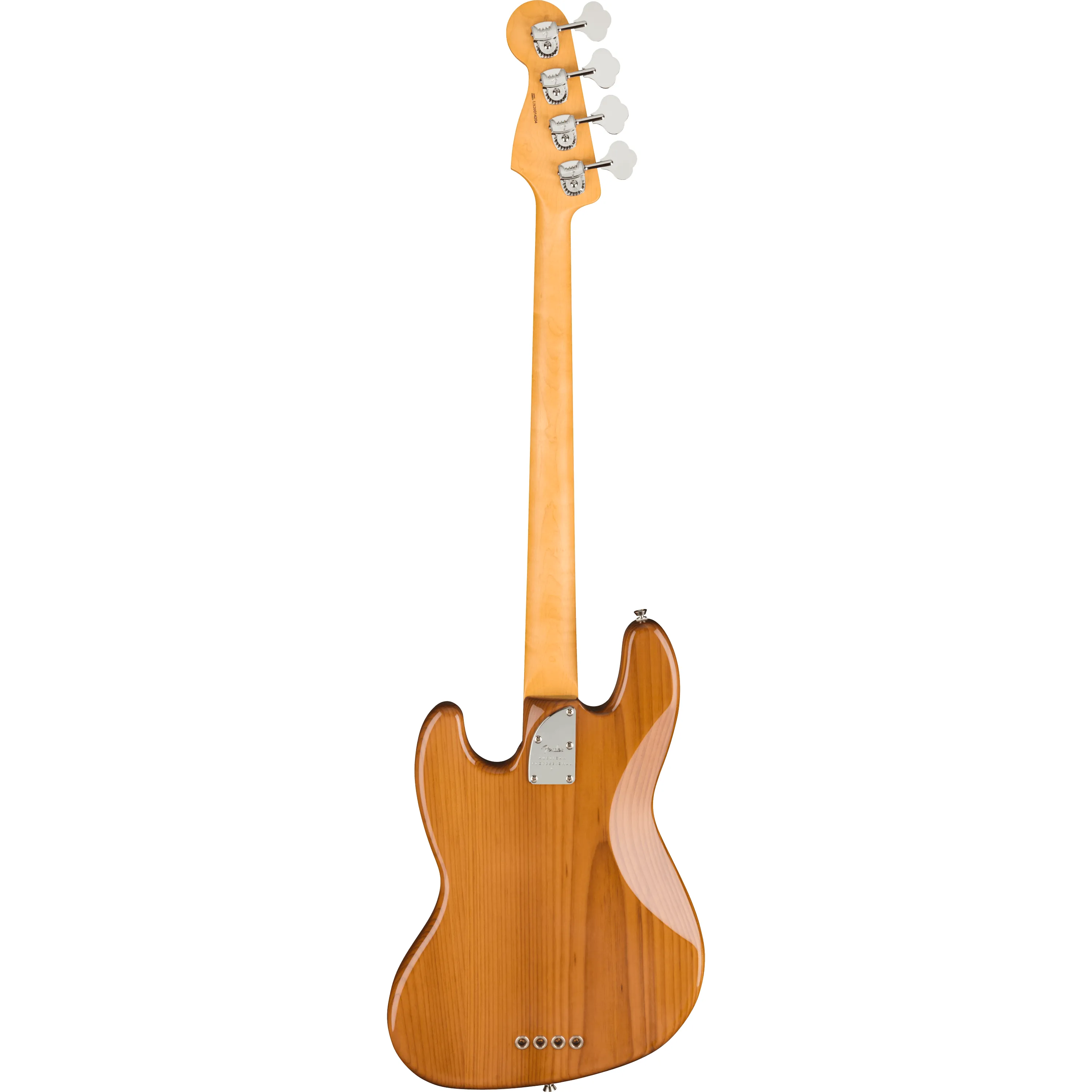 Fender American Professional II Jazz Bass MN Natural back view